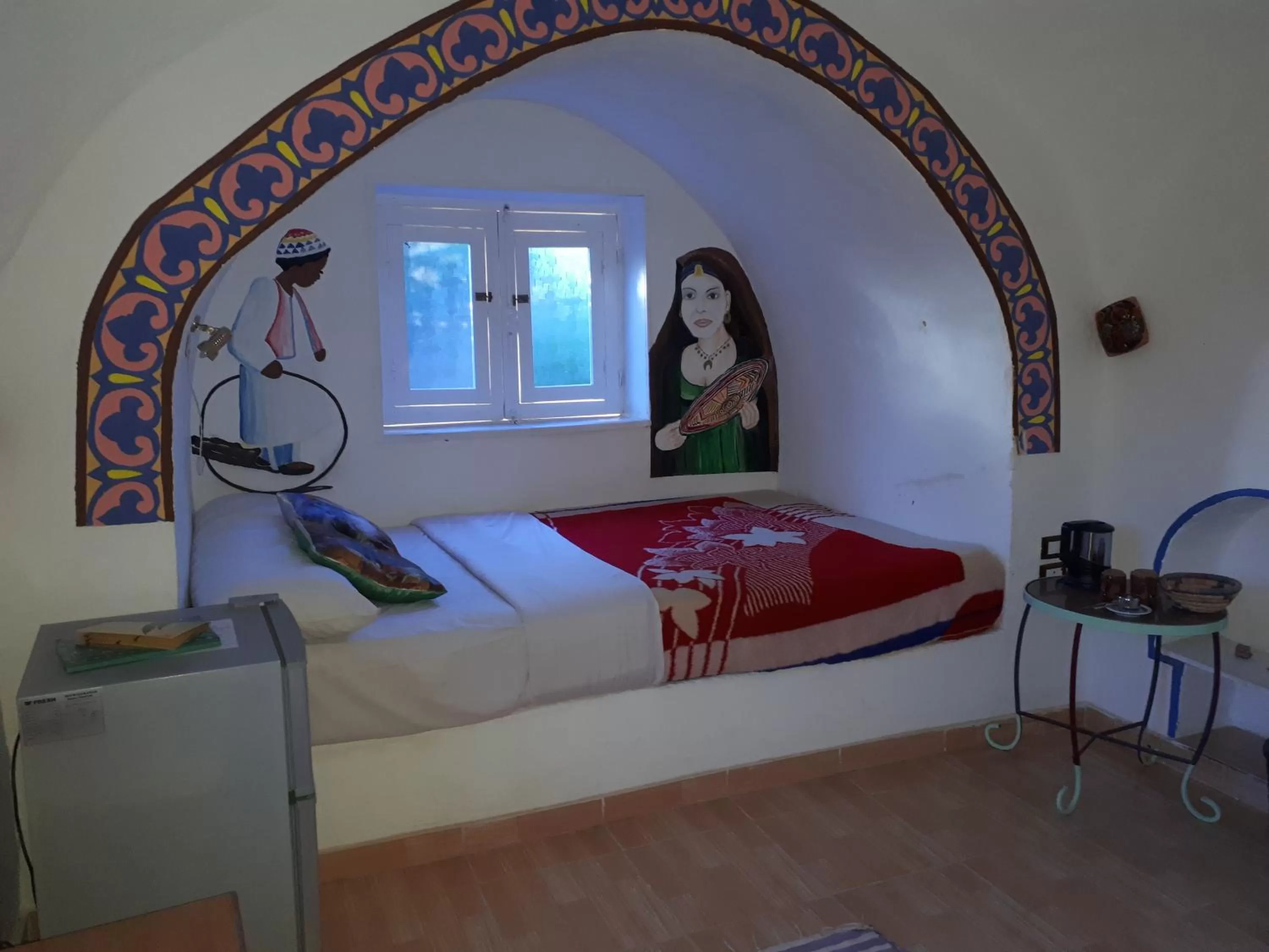 Bed in Al Baeirat Hotel