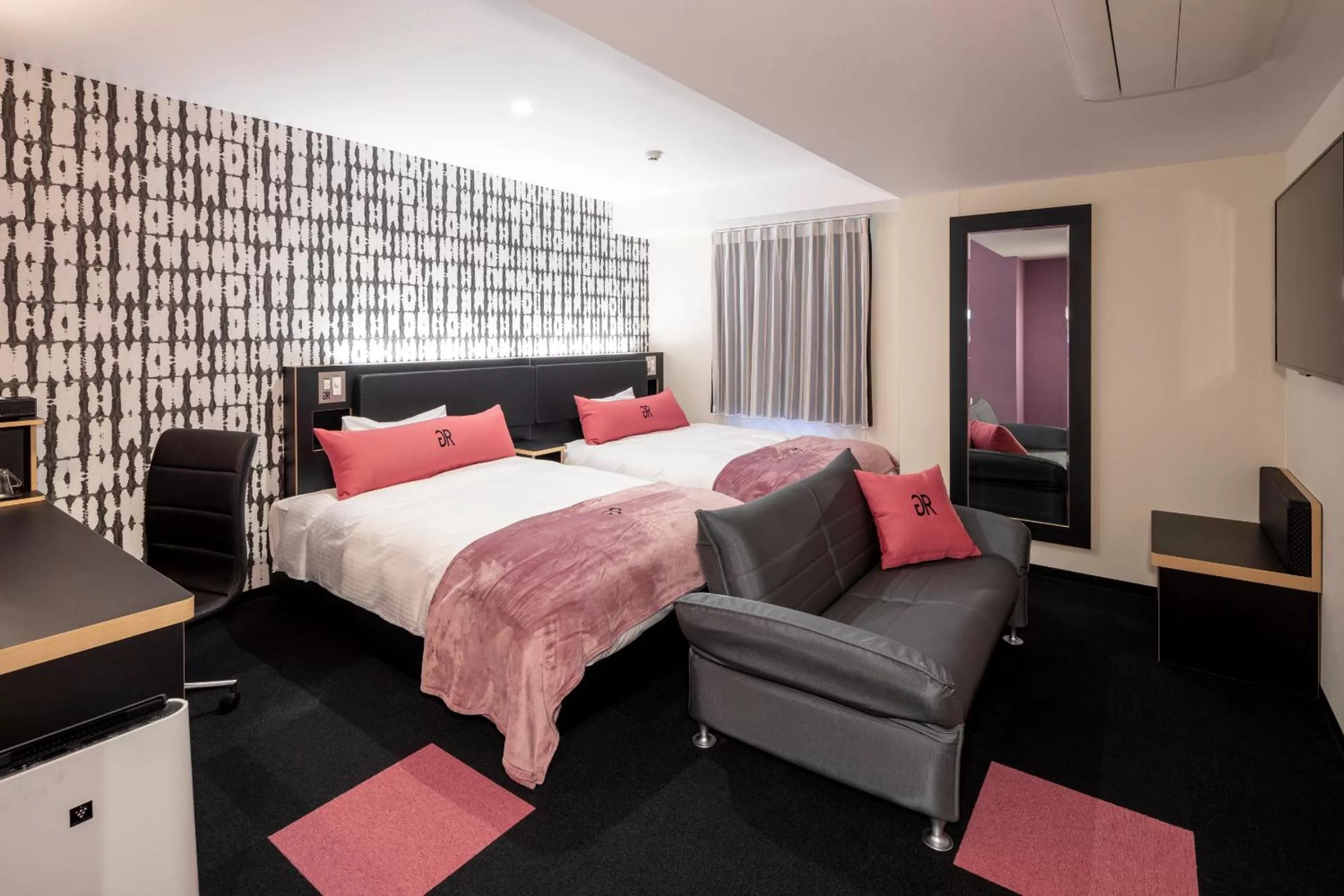 Photo of the whole room, Bed in Green Rich Hotel Kurashiki Ekimae (Artificial hot spring Futamata Yunohana)