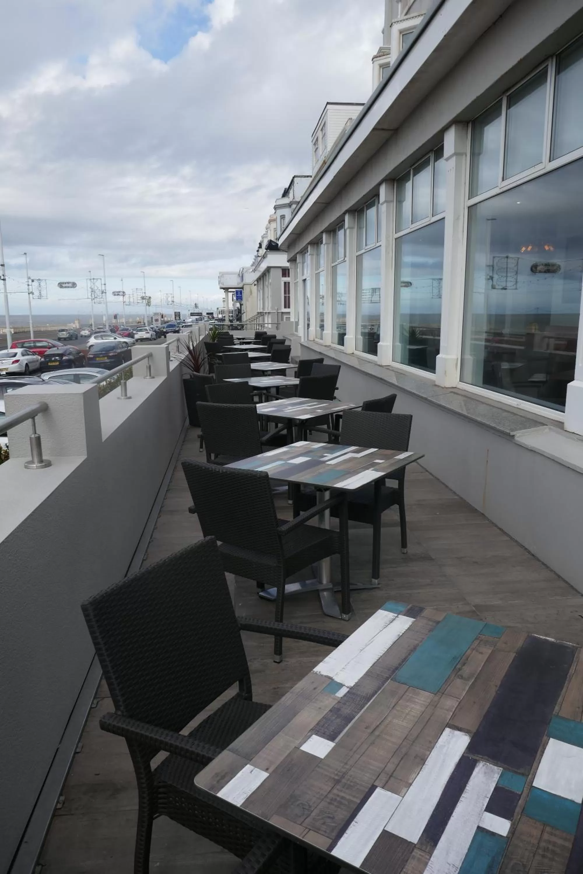 Patio in Best Western Carlton Hotel