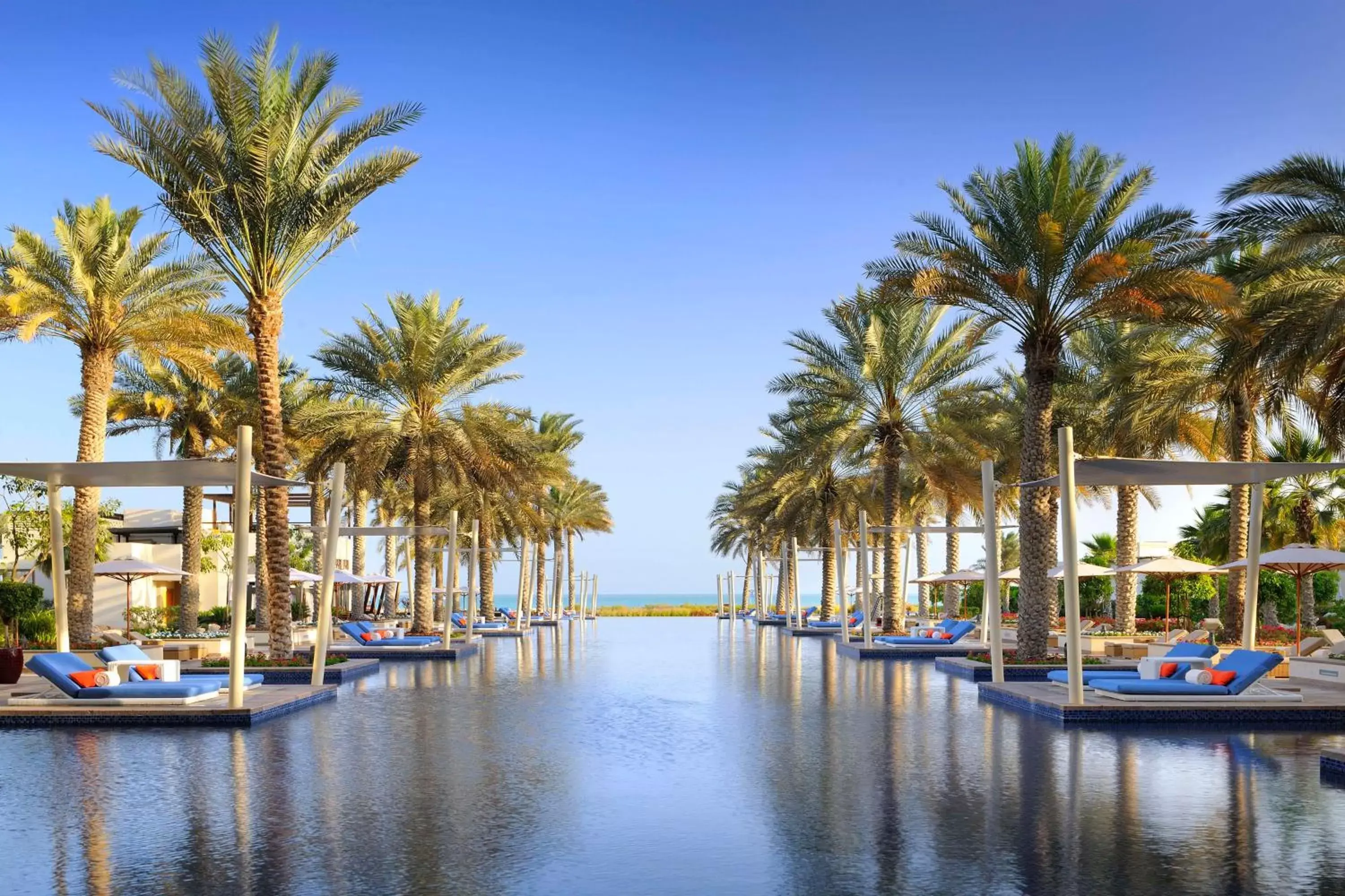 Swimming pool in Park Hyatt Abu Dhabi Hotel and Villas