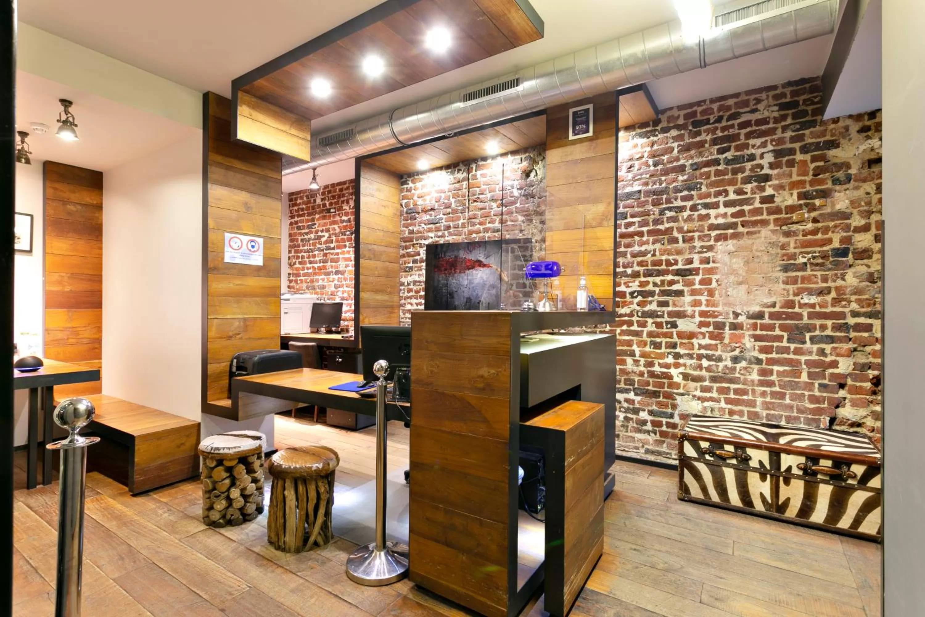 Lobby or reception in Boutique Hotel Saint-Géry