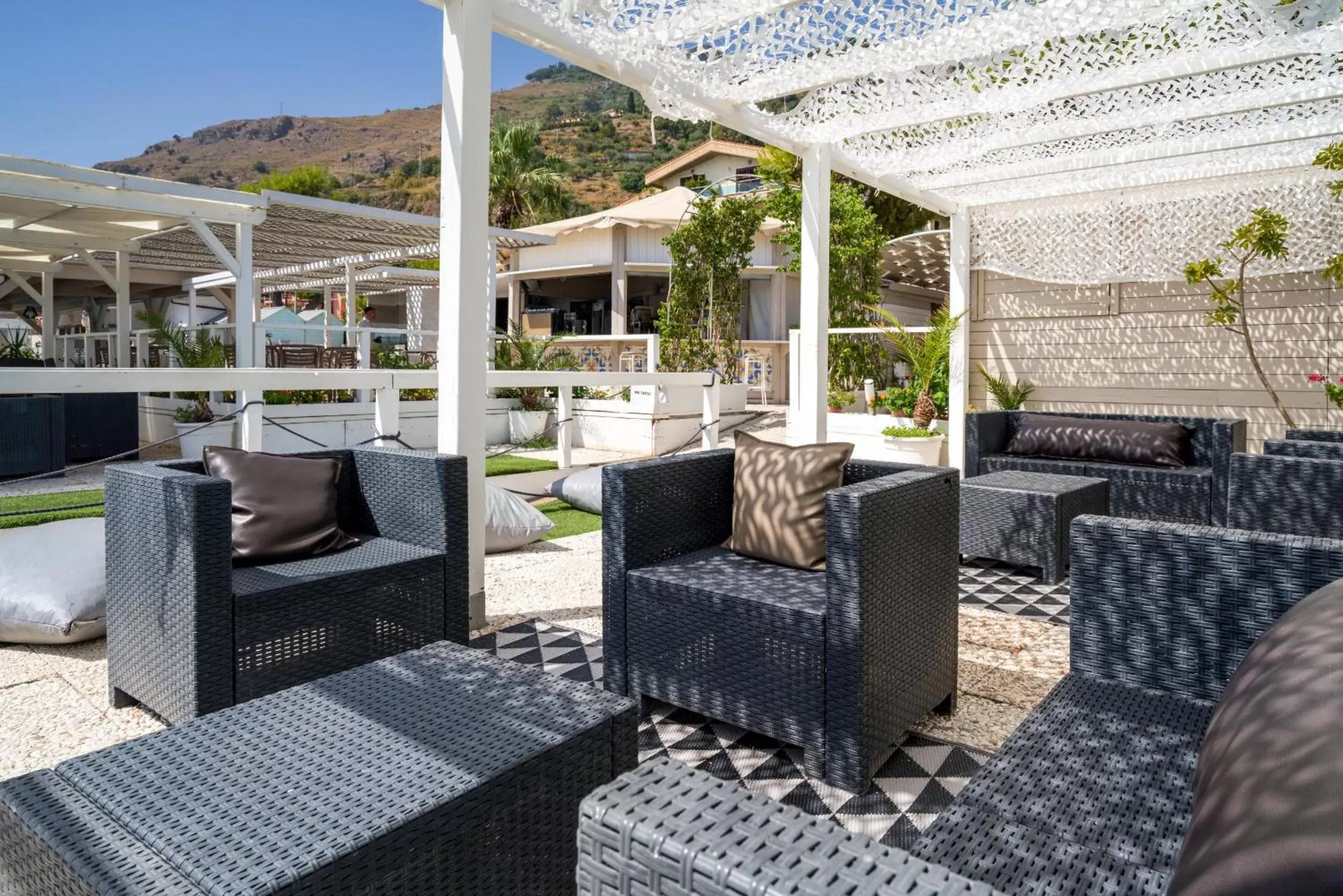 Lounge or bar in Hotel Rivage Taormina