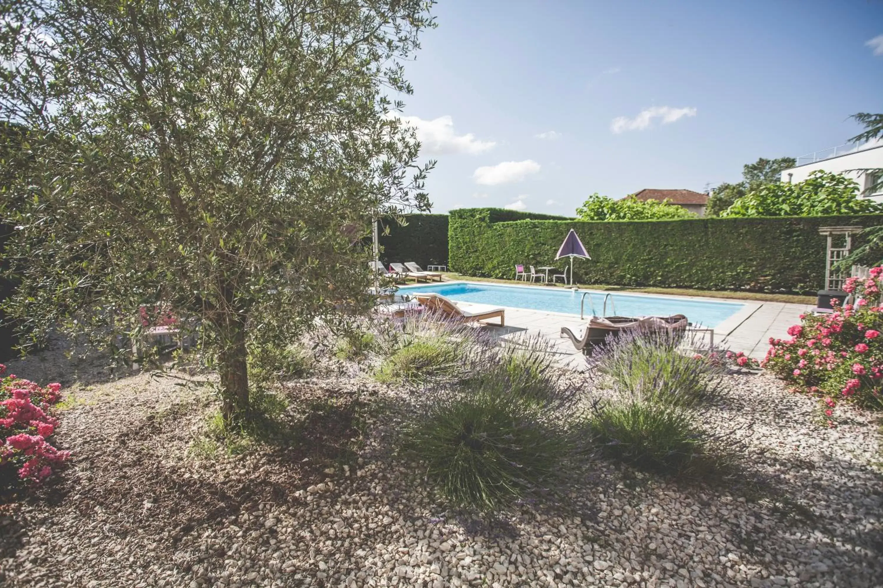 Swimming pool, Natural Landscape in Hôtel Karène