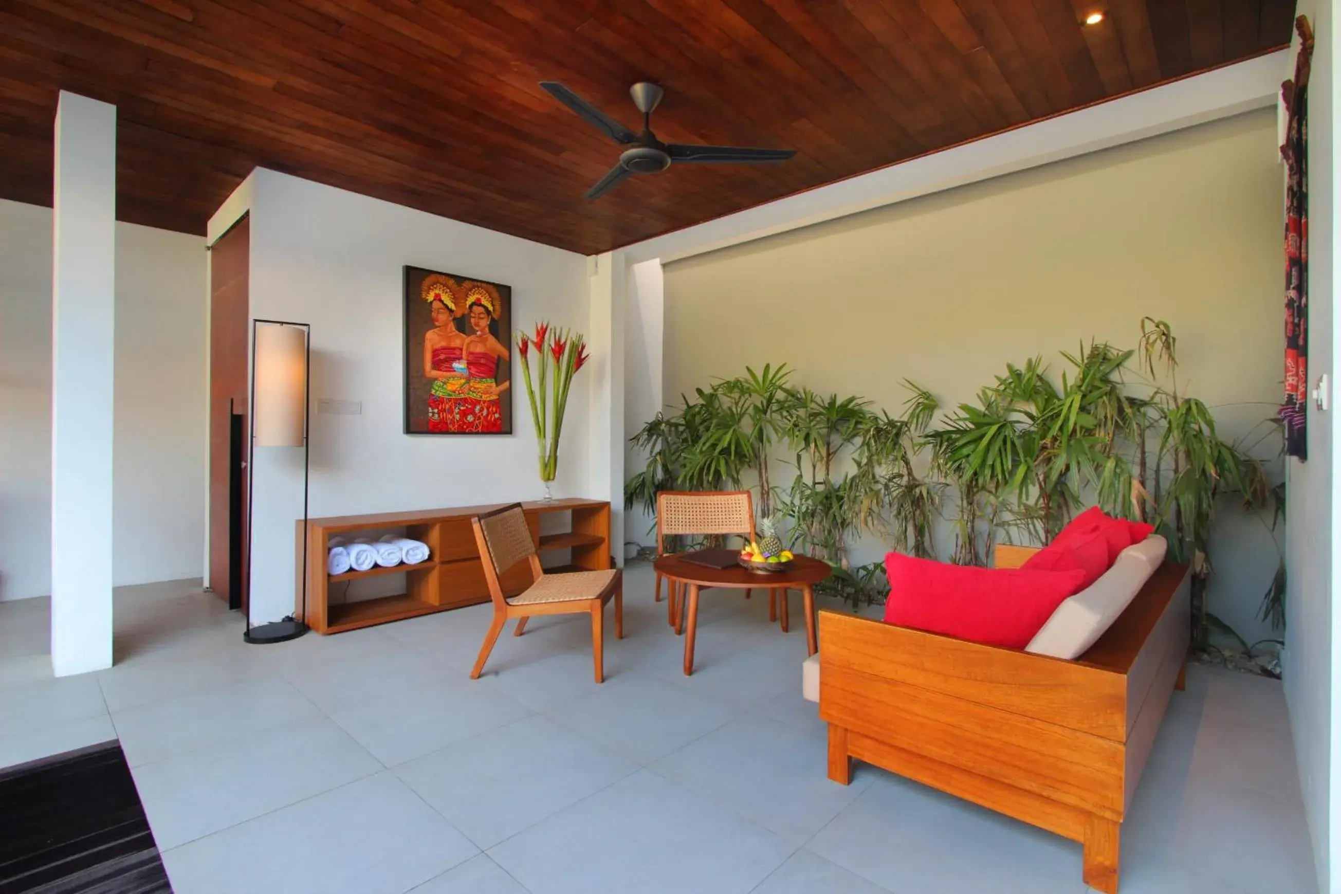 Living room, Seating Area in Abia Villas