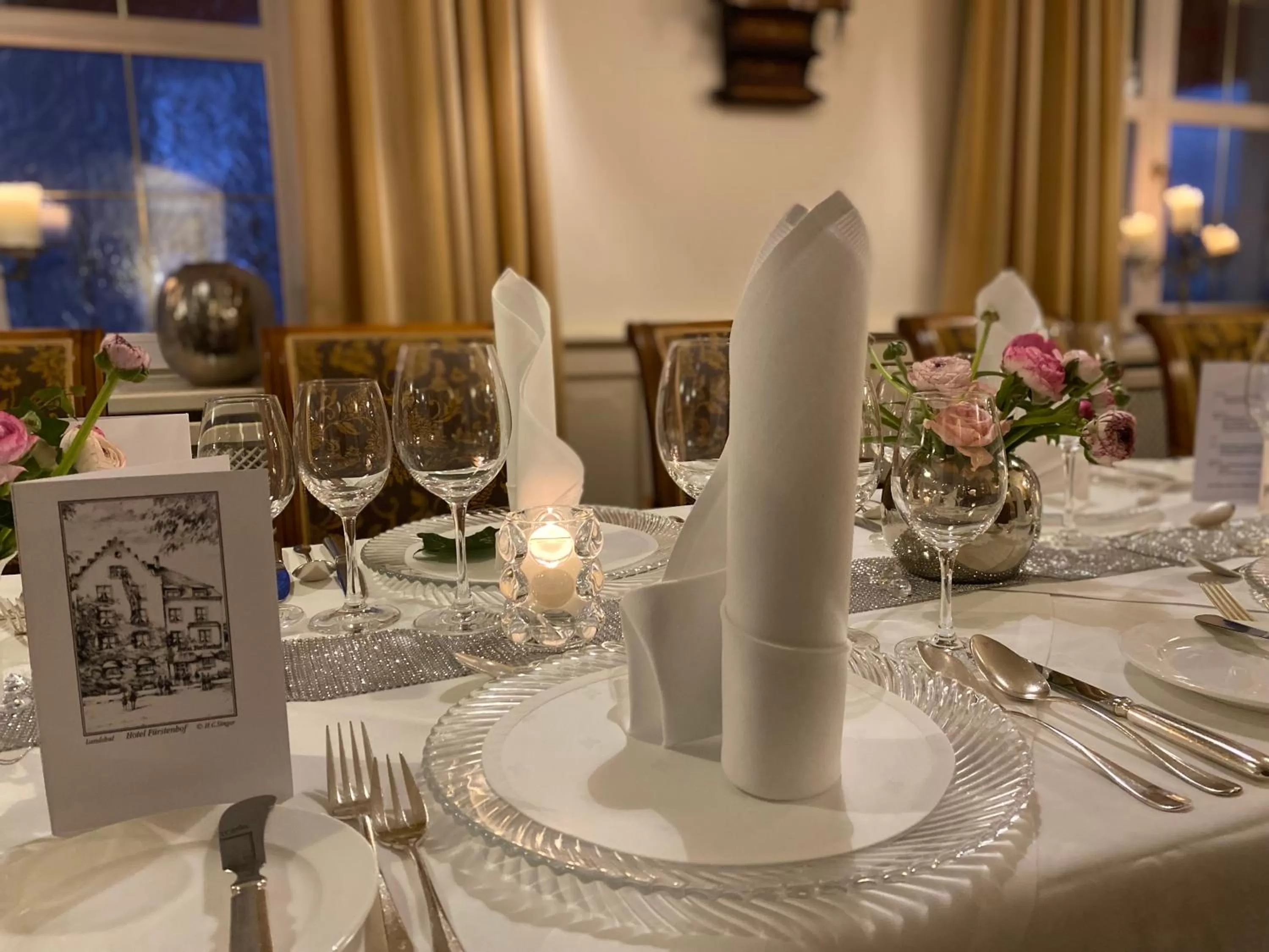 Dining area in Simones Hotel Fürstenhof