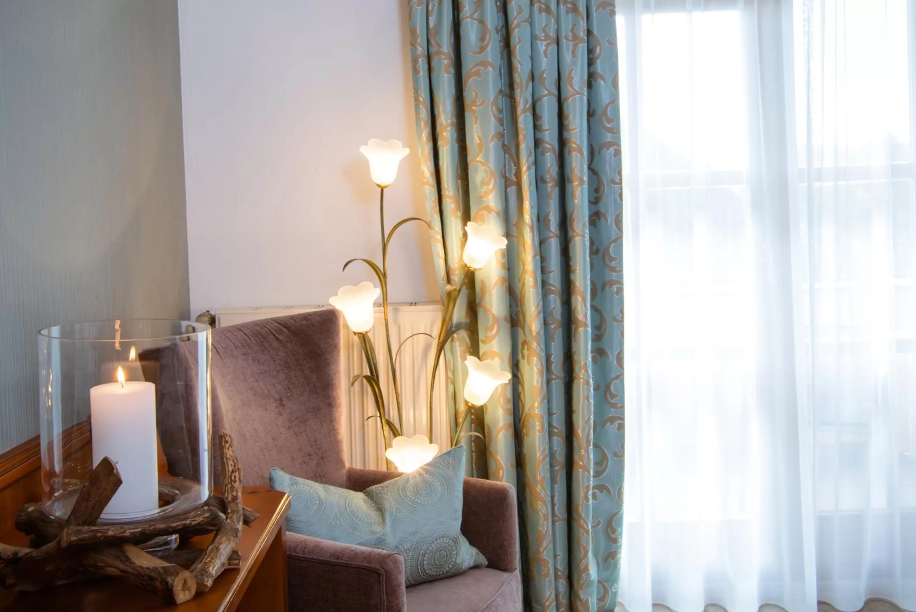 Decorative detail, Bathroom in Landhotel Schneider