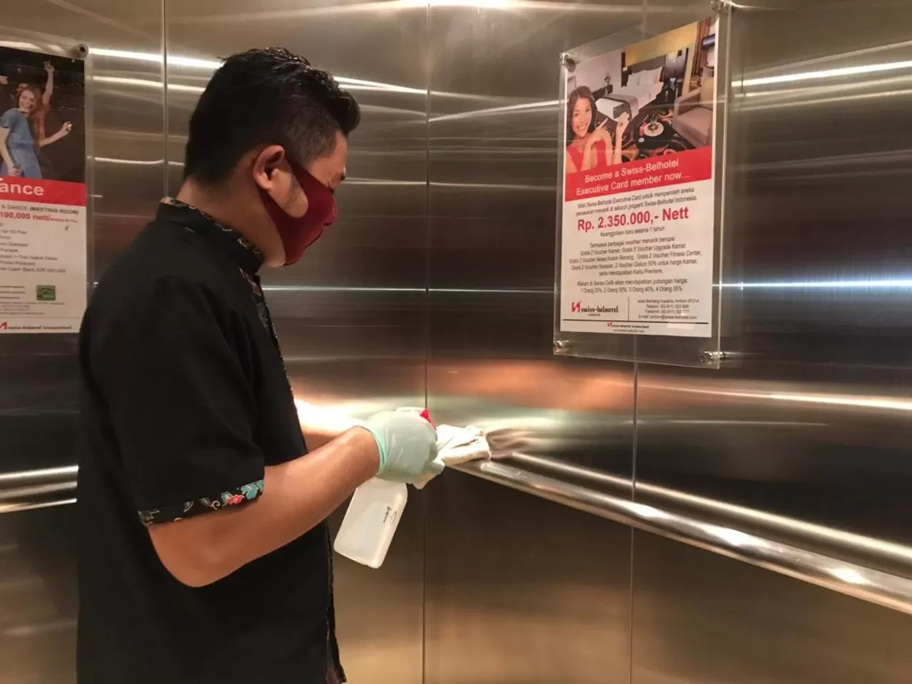 elevator in Swiss-Belhotel Ambon