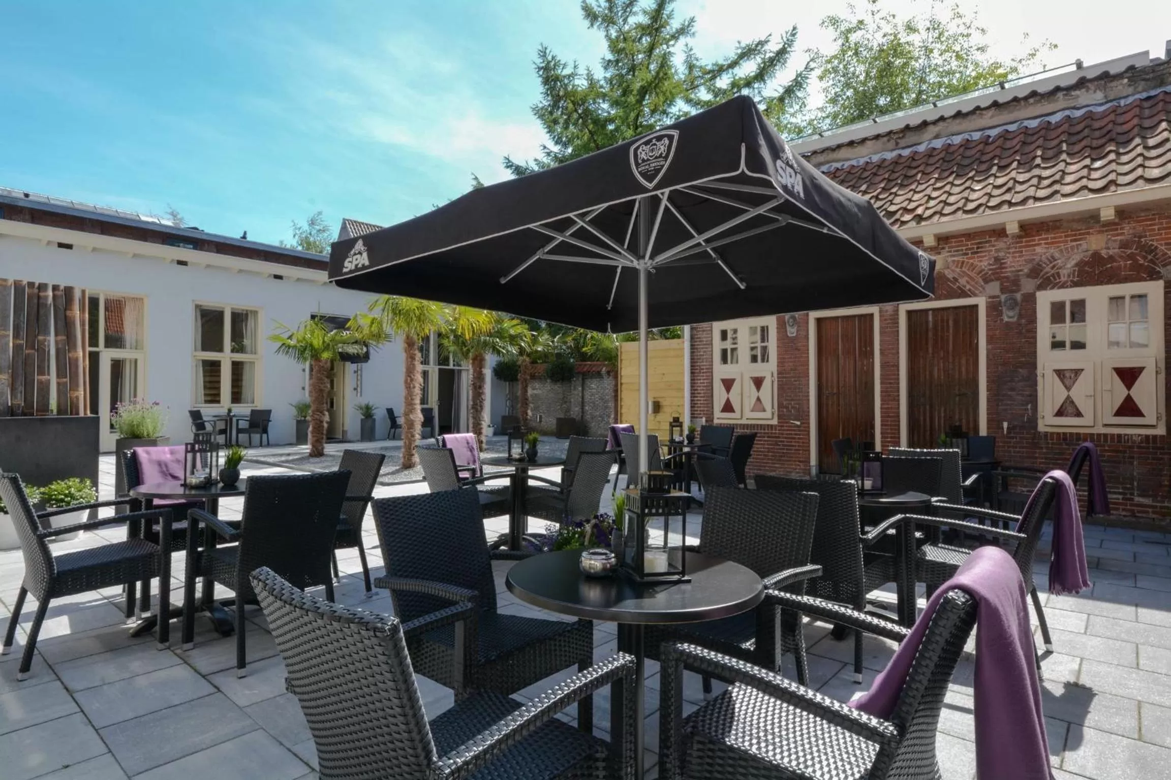 Garden in Hotel Royal Bridges