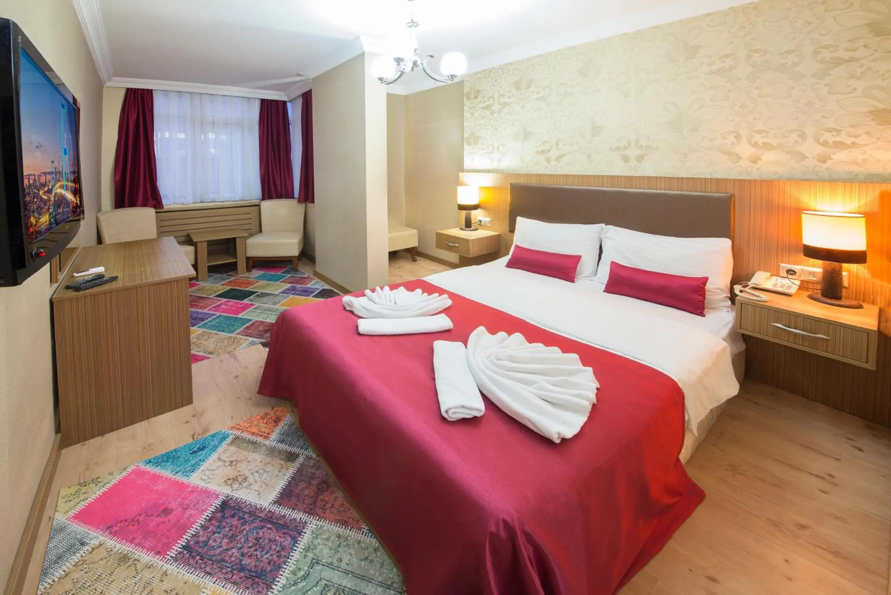 Deluxe Double Room (2 Adults + 1 Child) in Grand Zentrum Hotel