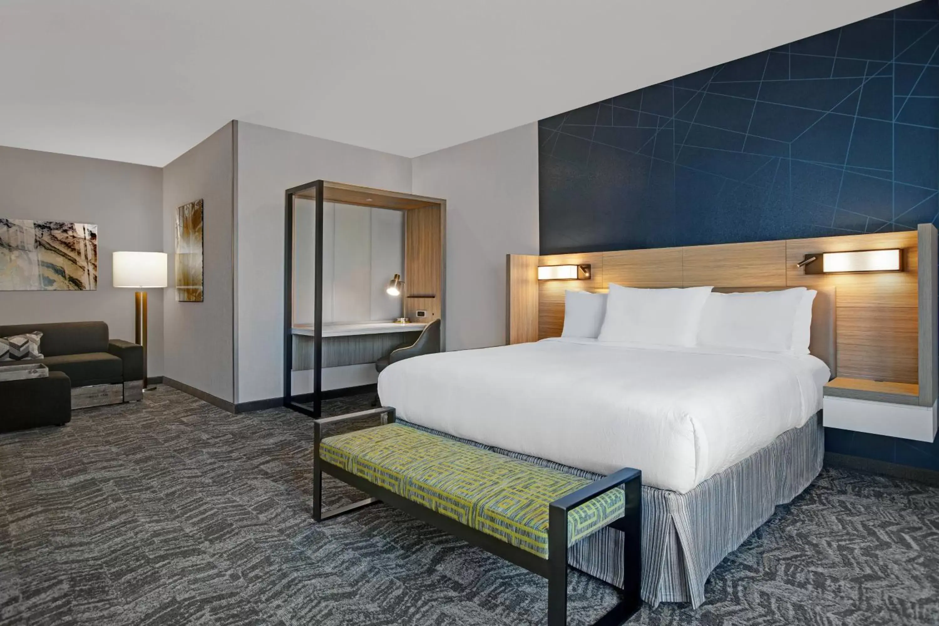 Photo of the whole room, Bed in SpringHill Suites by Marriott Franklin Cool Springs