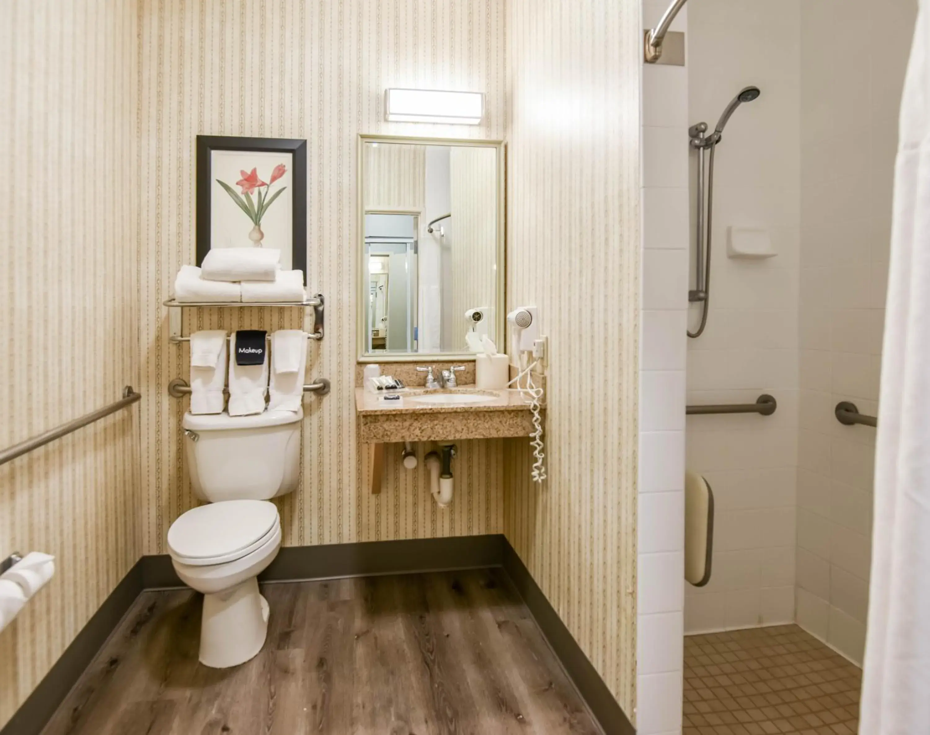 Shower, Bathroom in Shutters Hotel