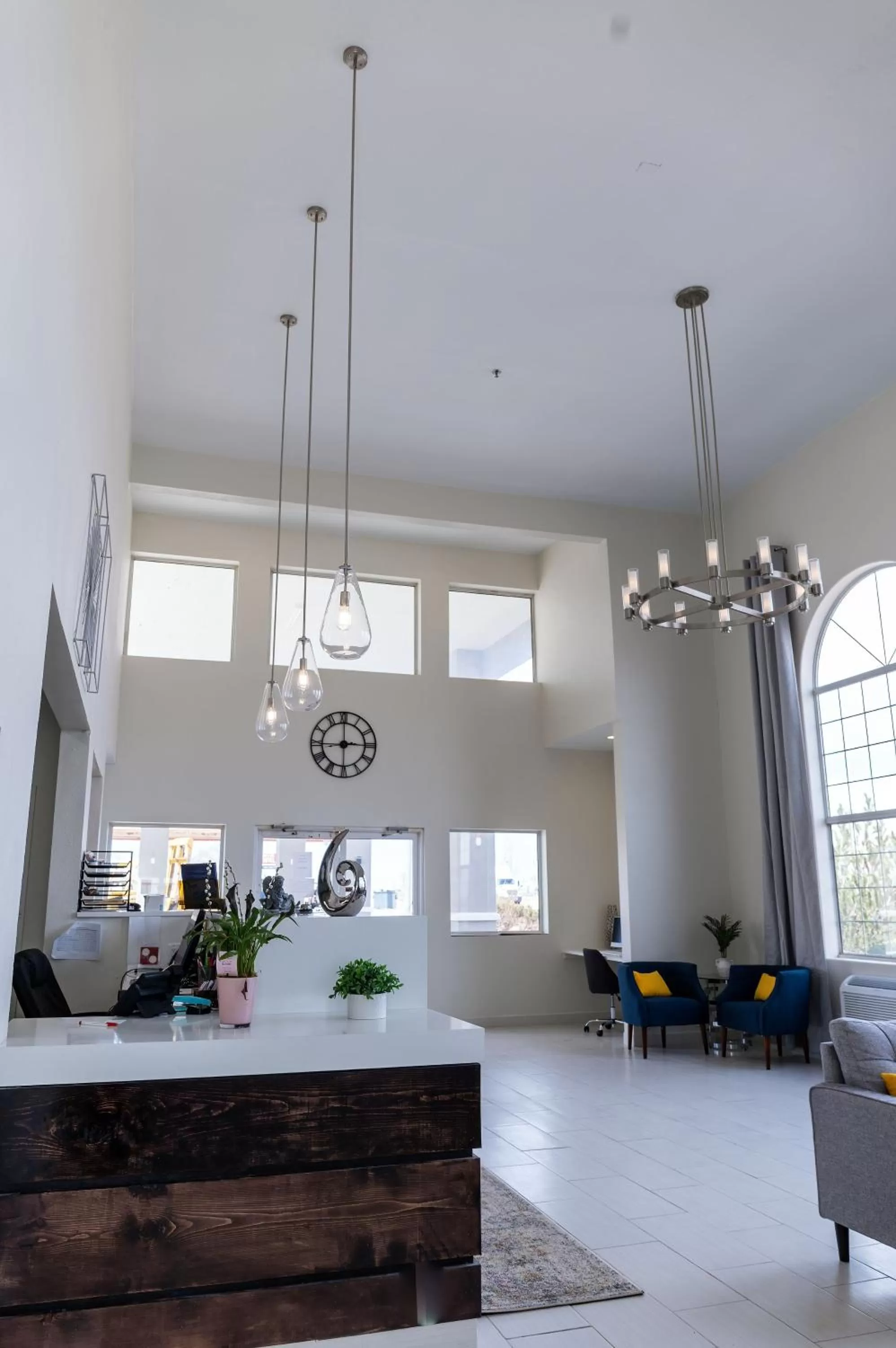 Lobby or reception in Quality Inn Winslow I-40