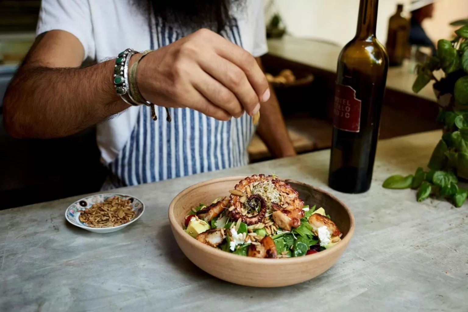 Food in Hotel Cielo Rojo