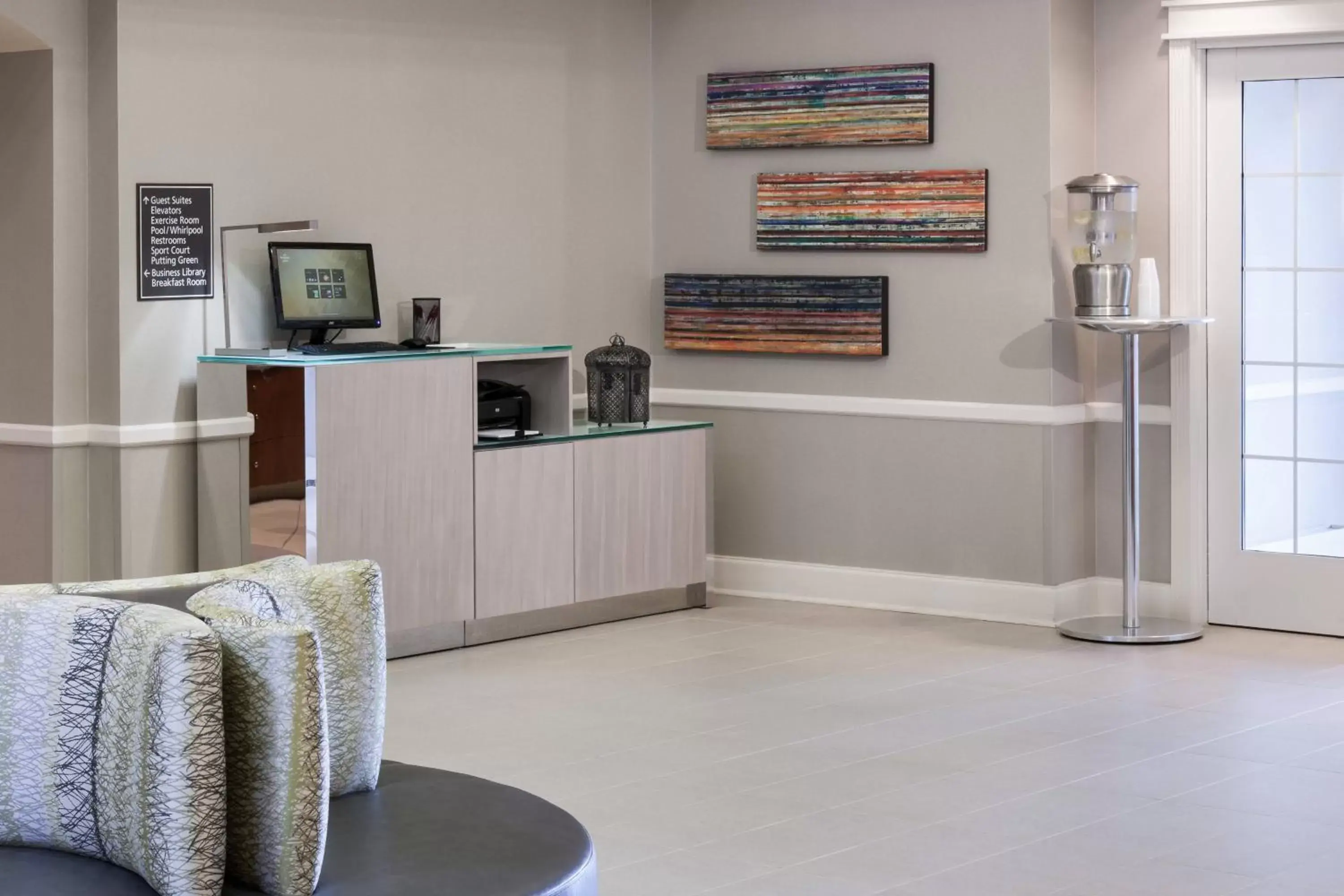 Business facilities, Lobby/Reception in Residence Inn Boston Marlborough