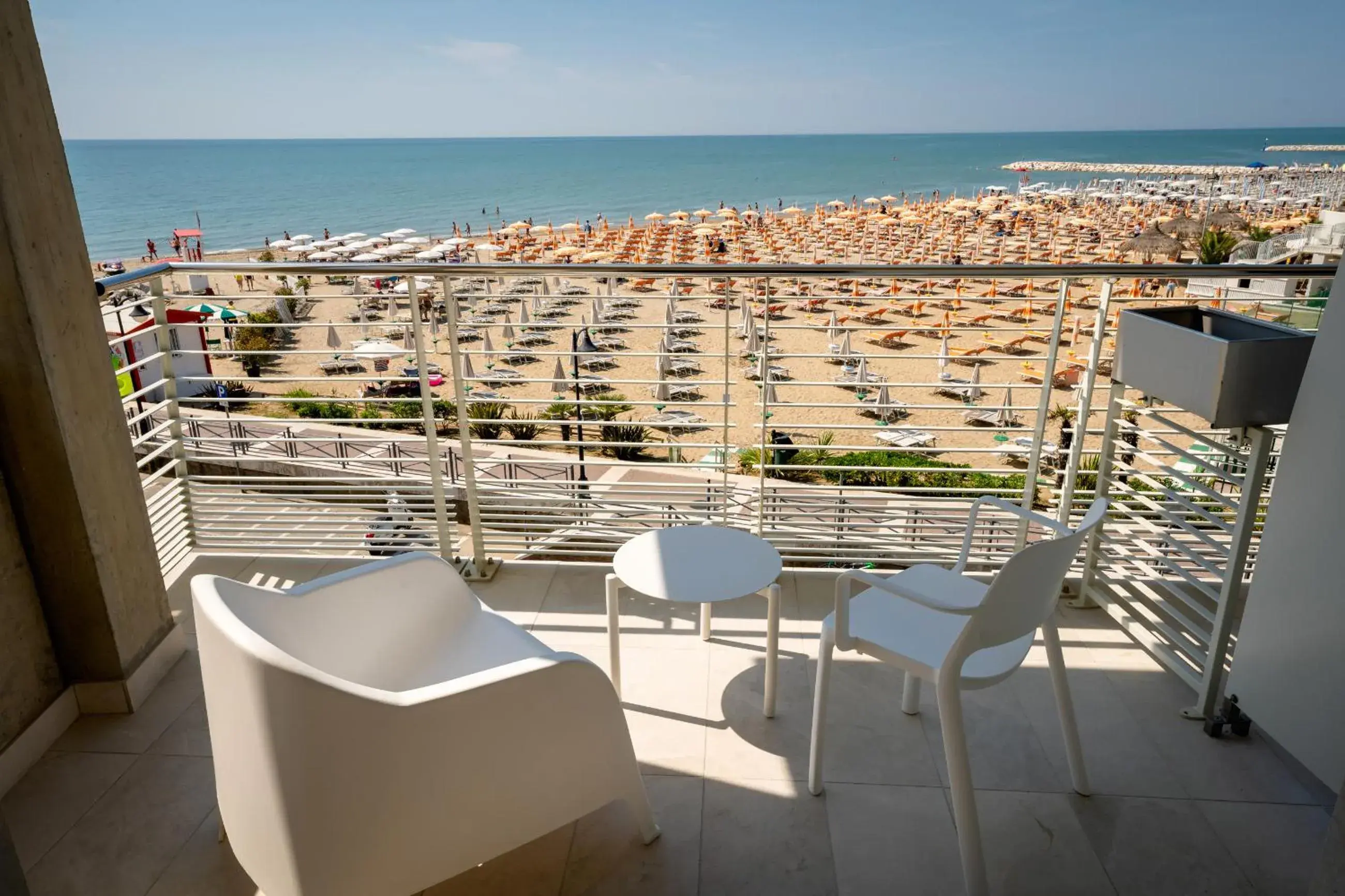 View (from property/room), Balcony/Terrace in Hotel Marco Polo