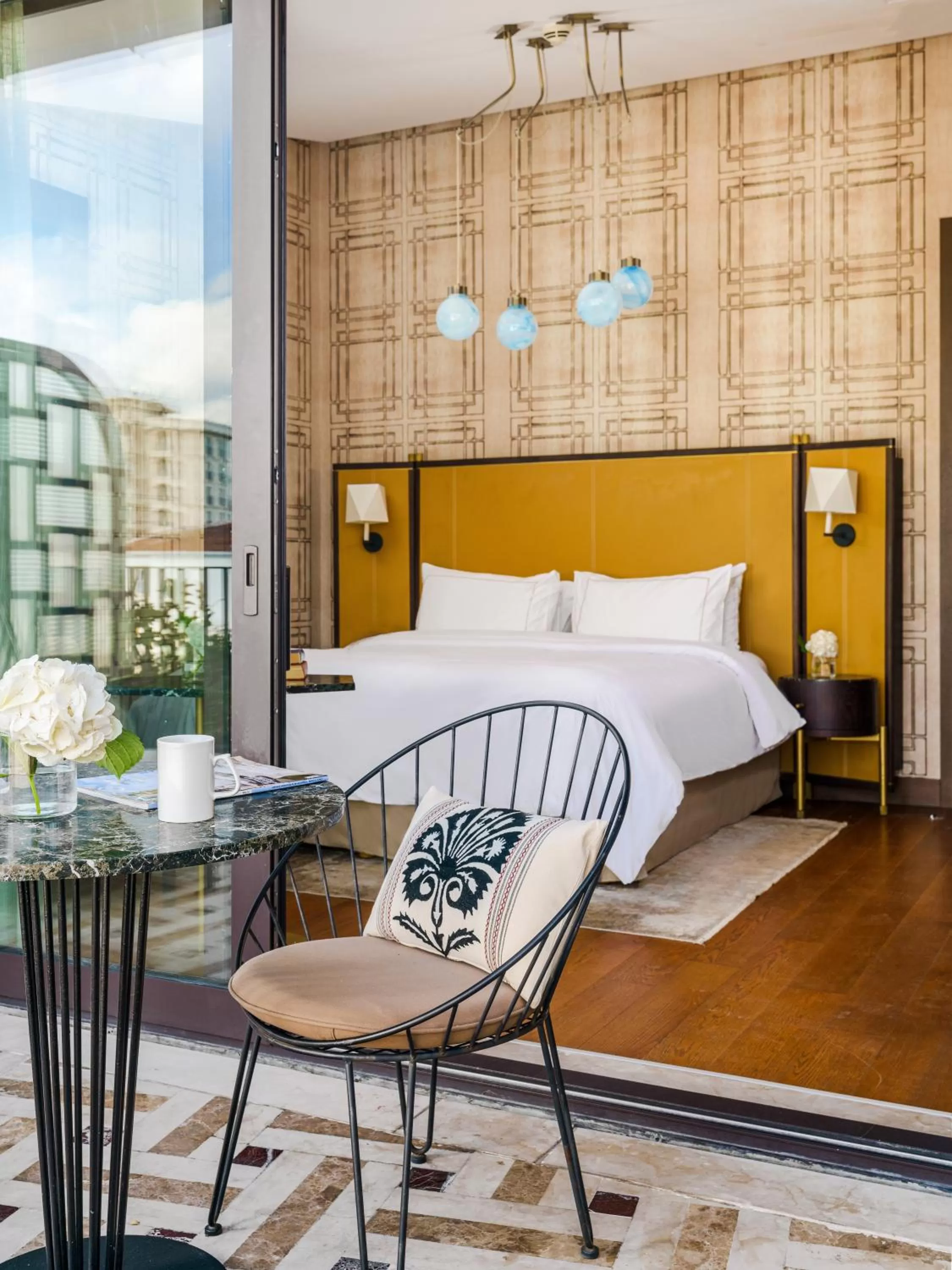 Bed in The Galata Hotel Istanbul - MGallery Collection