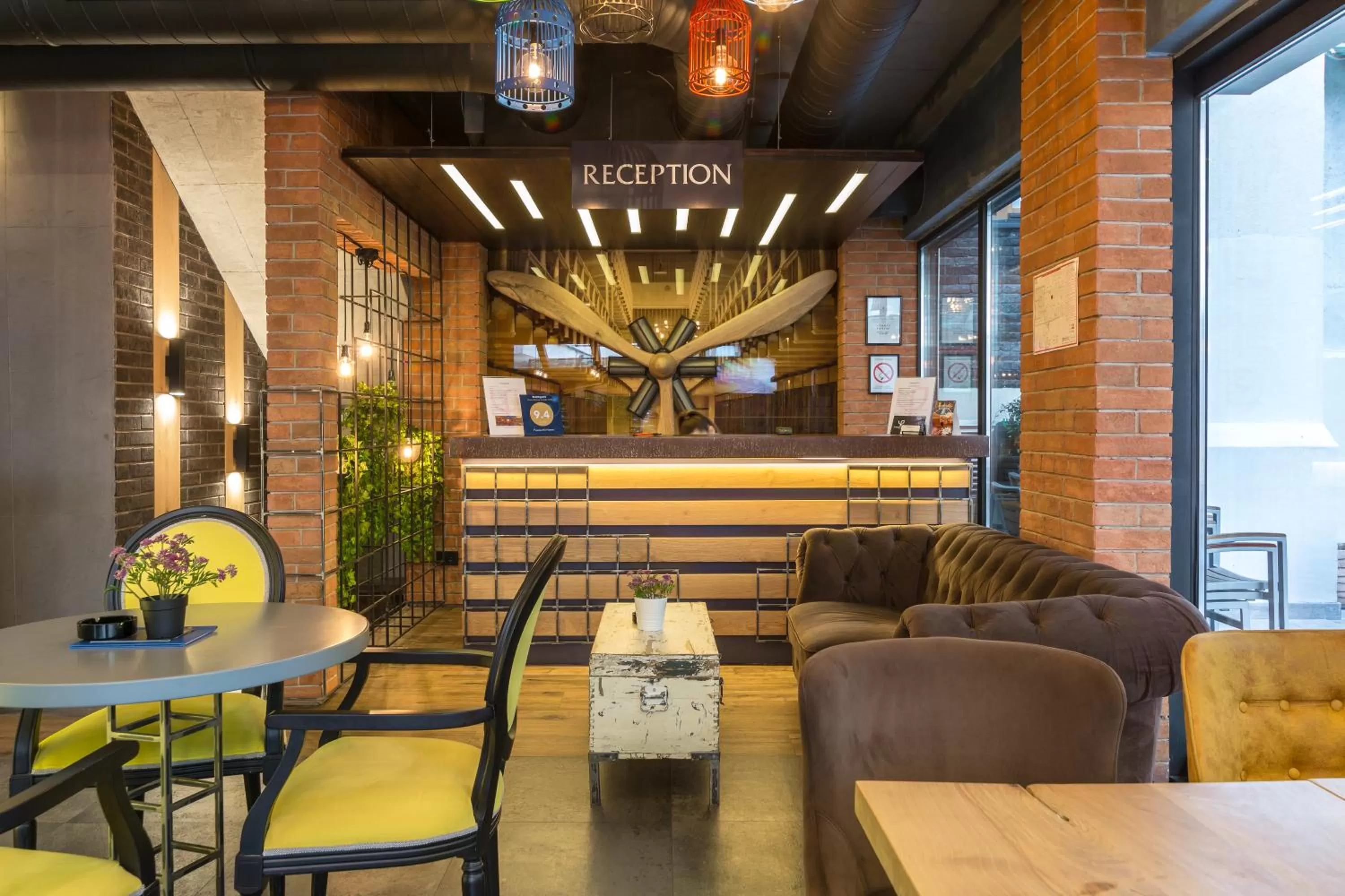 Lobby or reception in Hotel Passpartù Home Garni