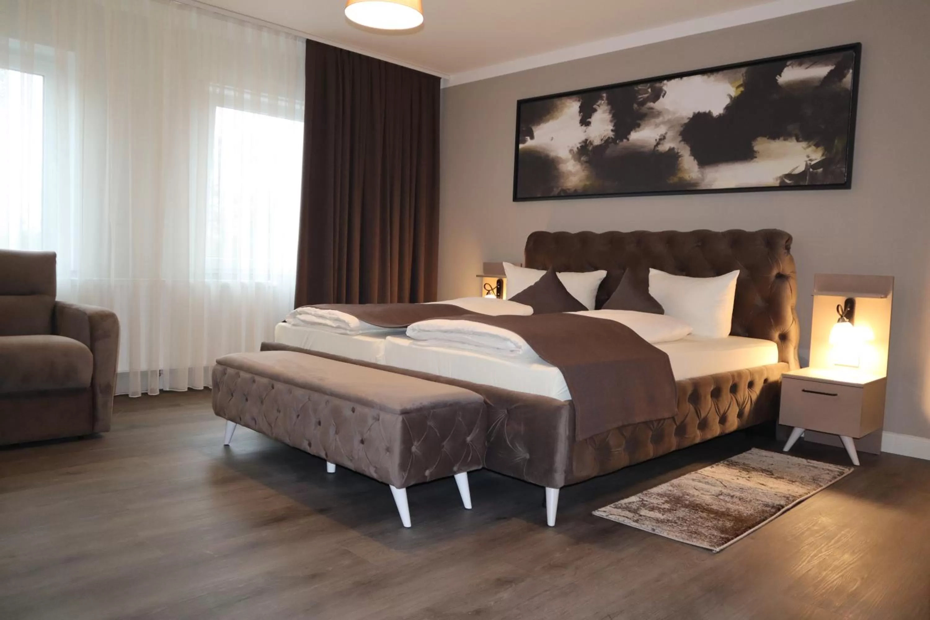 Bed in Hotel Bispinger Hof