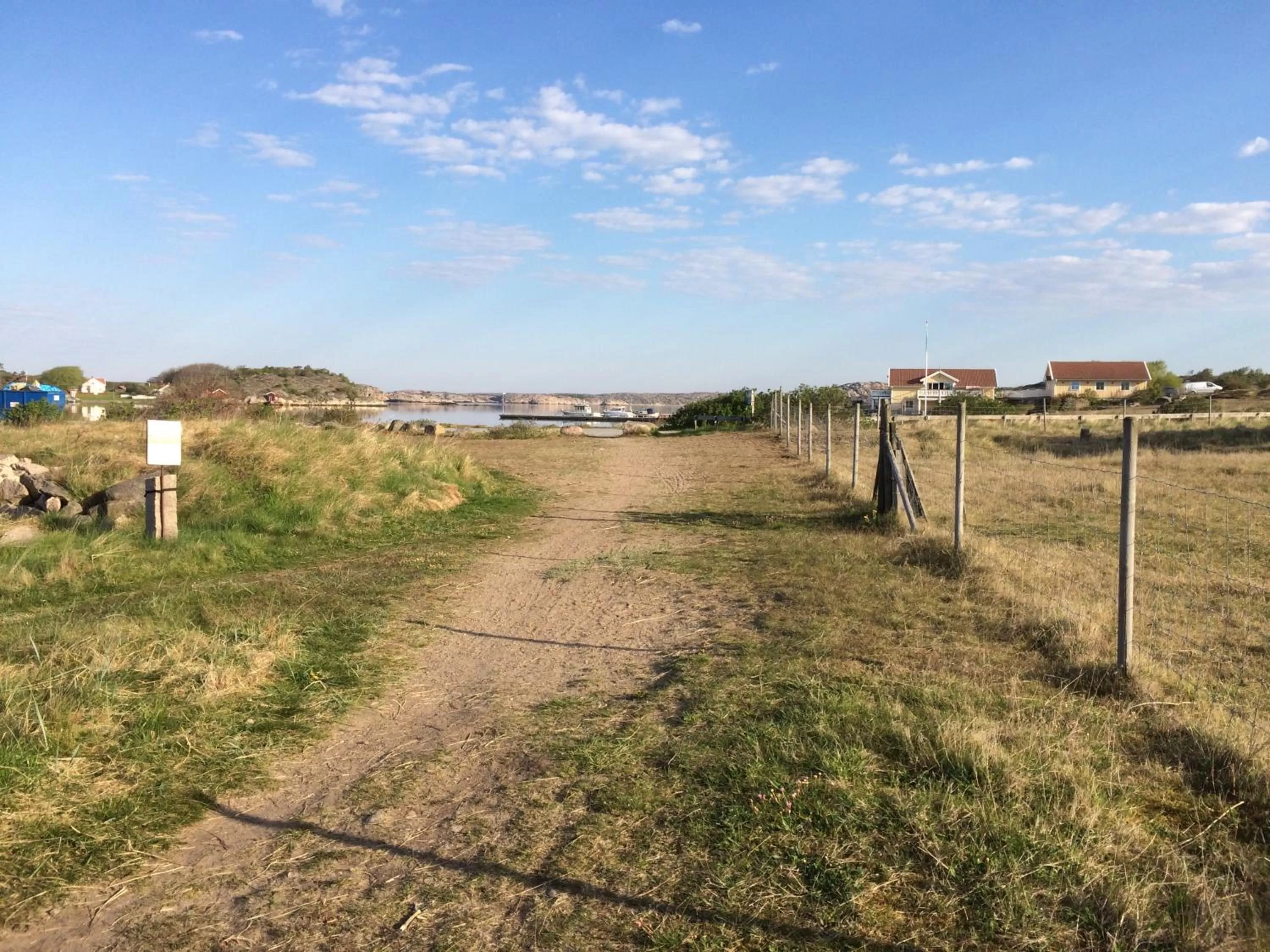 Natural landscape in Everts Sjöbods Bed & Breakfast