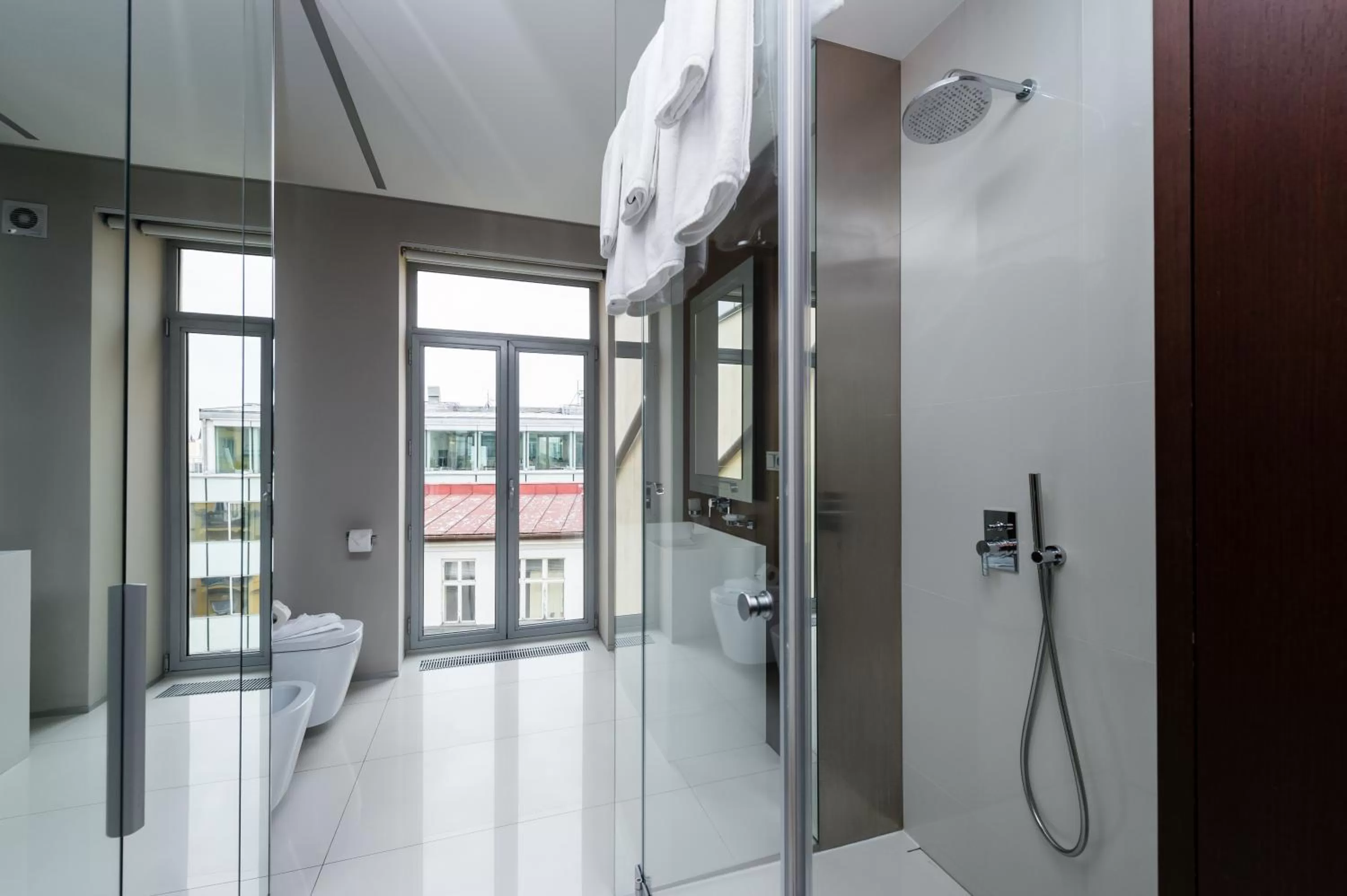 Bathroom in Grand Central Residence by TKC