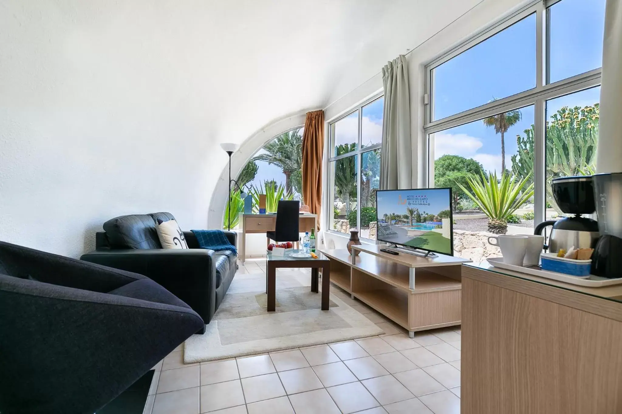 Living room in Hotel LIVVO Risco del Gato Suites