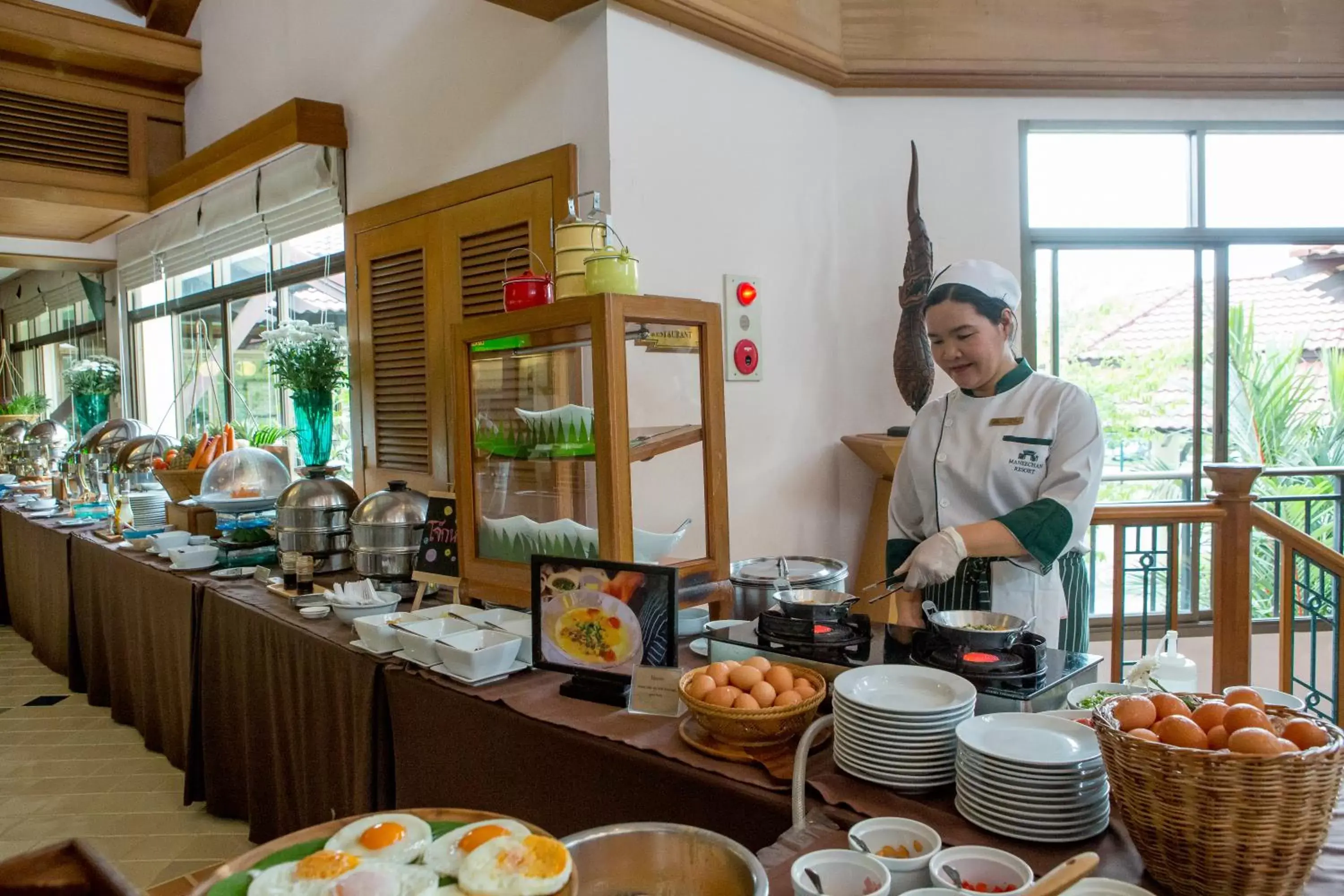 Breakfast in Maneechan Resort - SHA Extra Plus Breakfast in Maneechan Resort - SHA Extra Plus