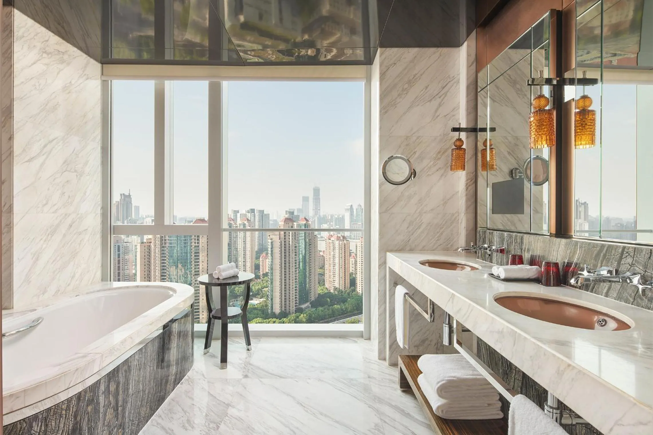 Bathroom in Regent Shanghai Pudong