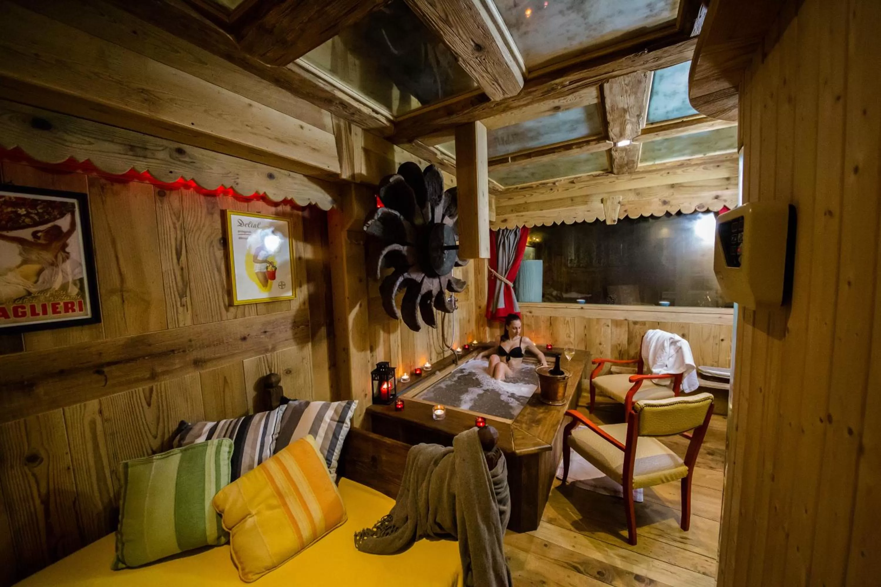 Spa and wellness centre/facilities in Hotel Chalet La Meridiana