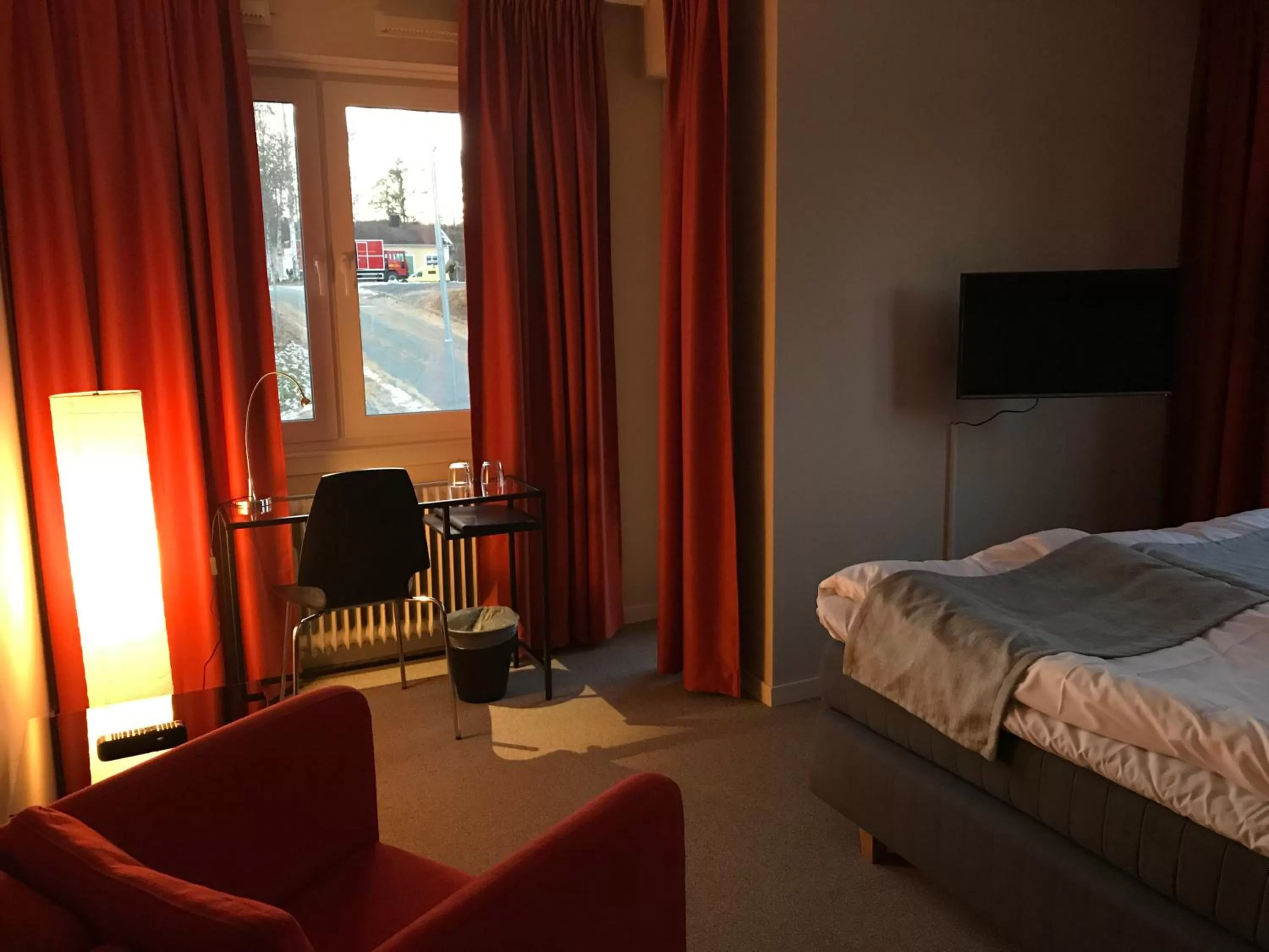 Bedroom, Seating Area in Hotell Lycksele