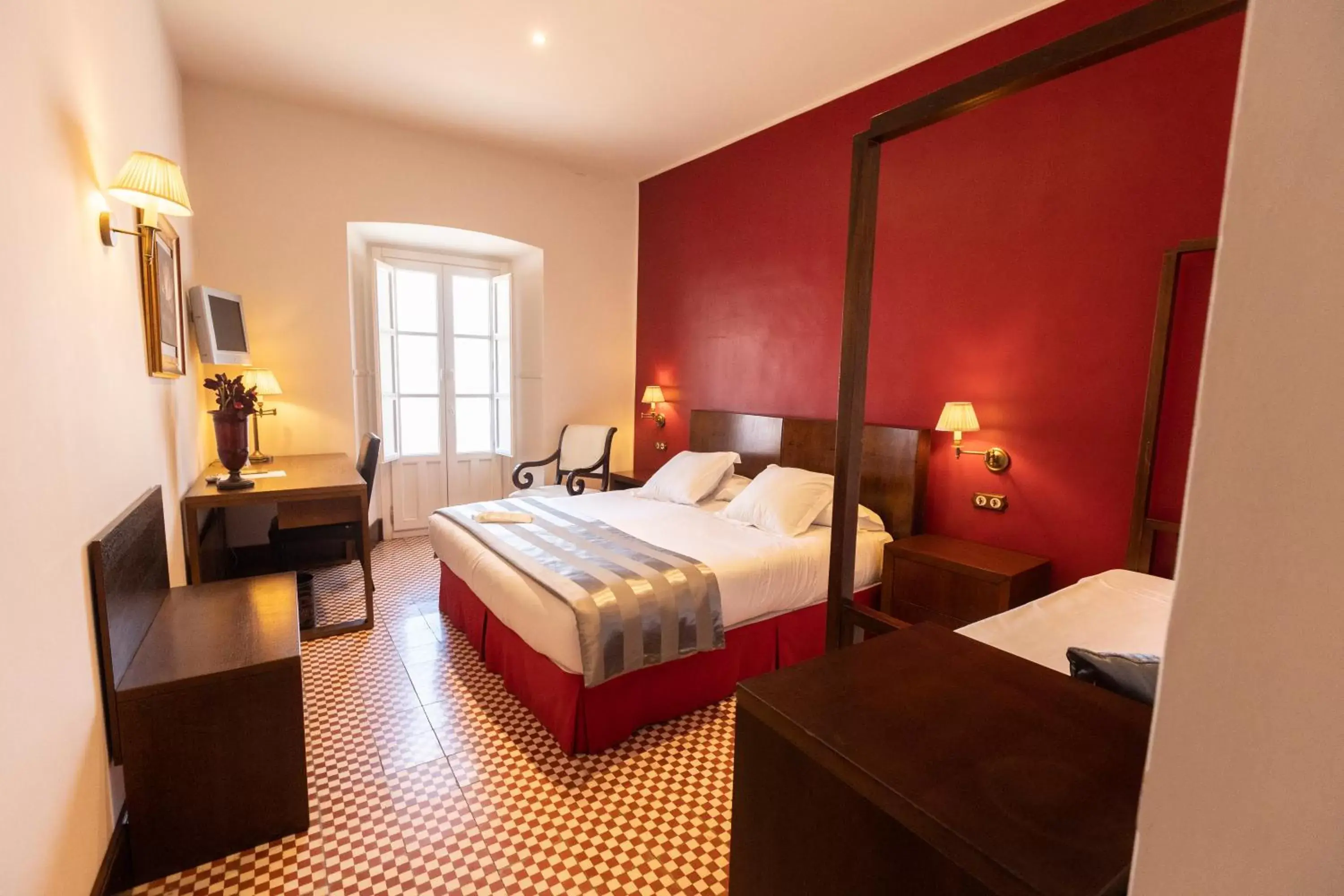 Bedroom, Bed in Hotel Rural OLIVENZA PALACIO