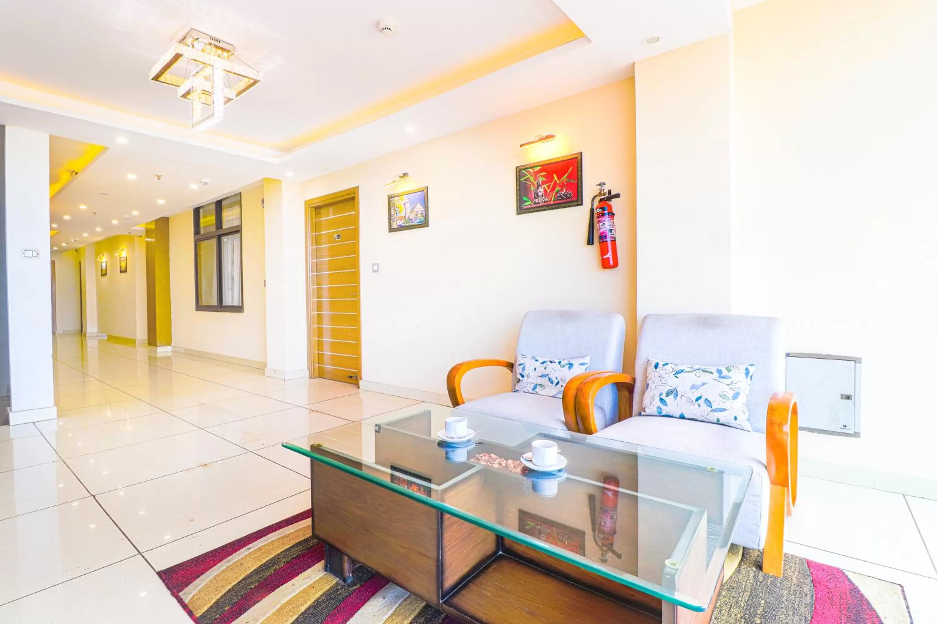 Living room in The Glory Hotel