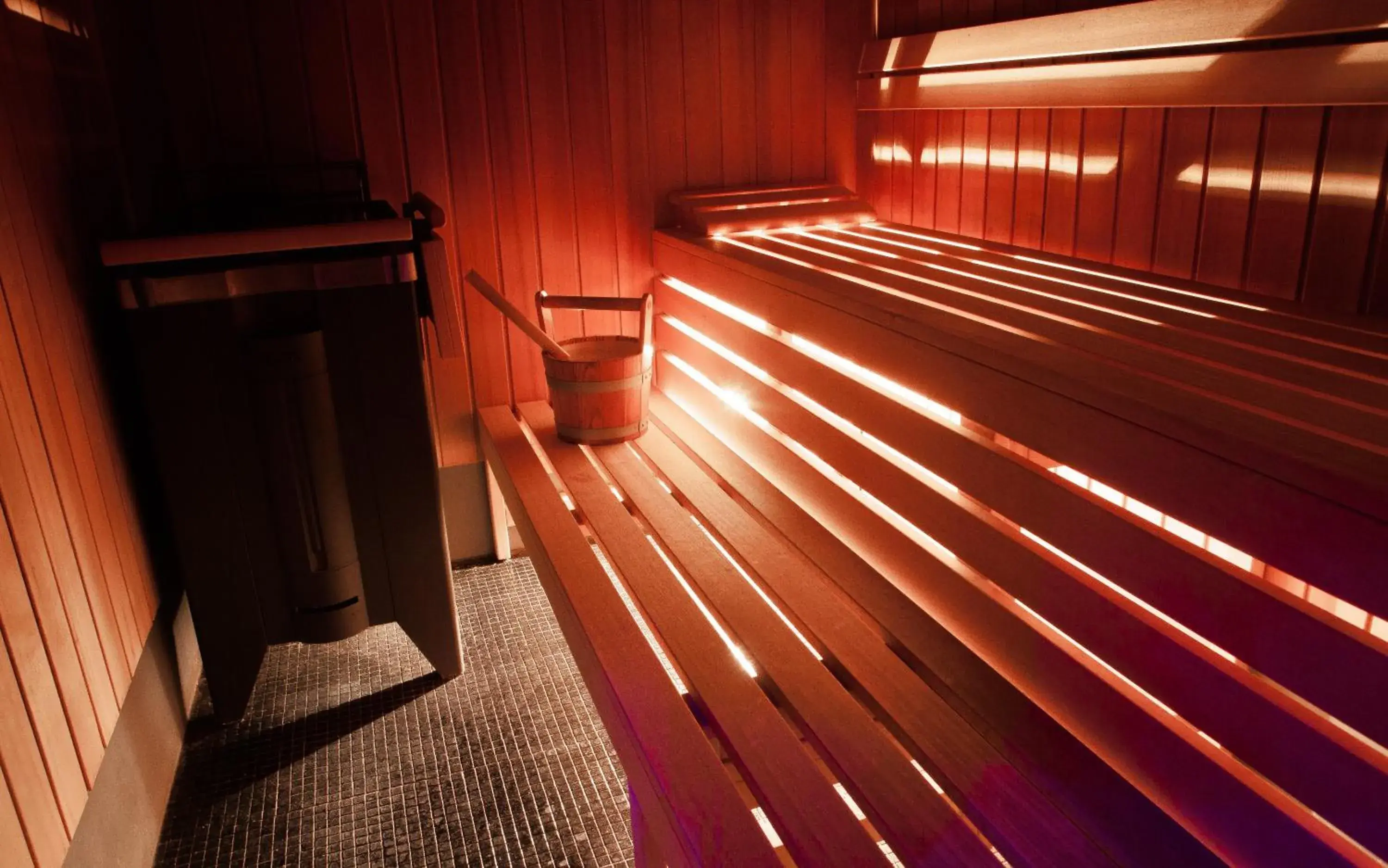 Sauna in Hotel Yasmin Koice