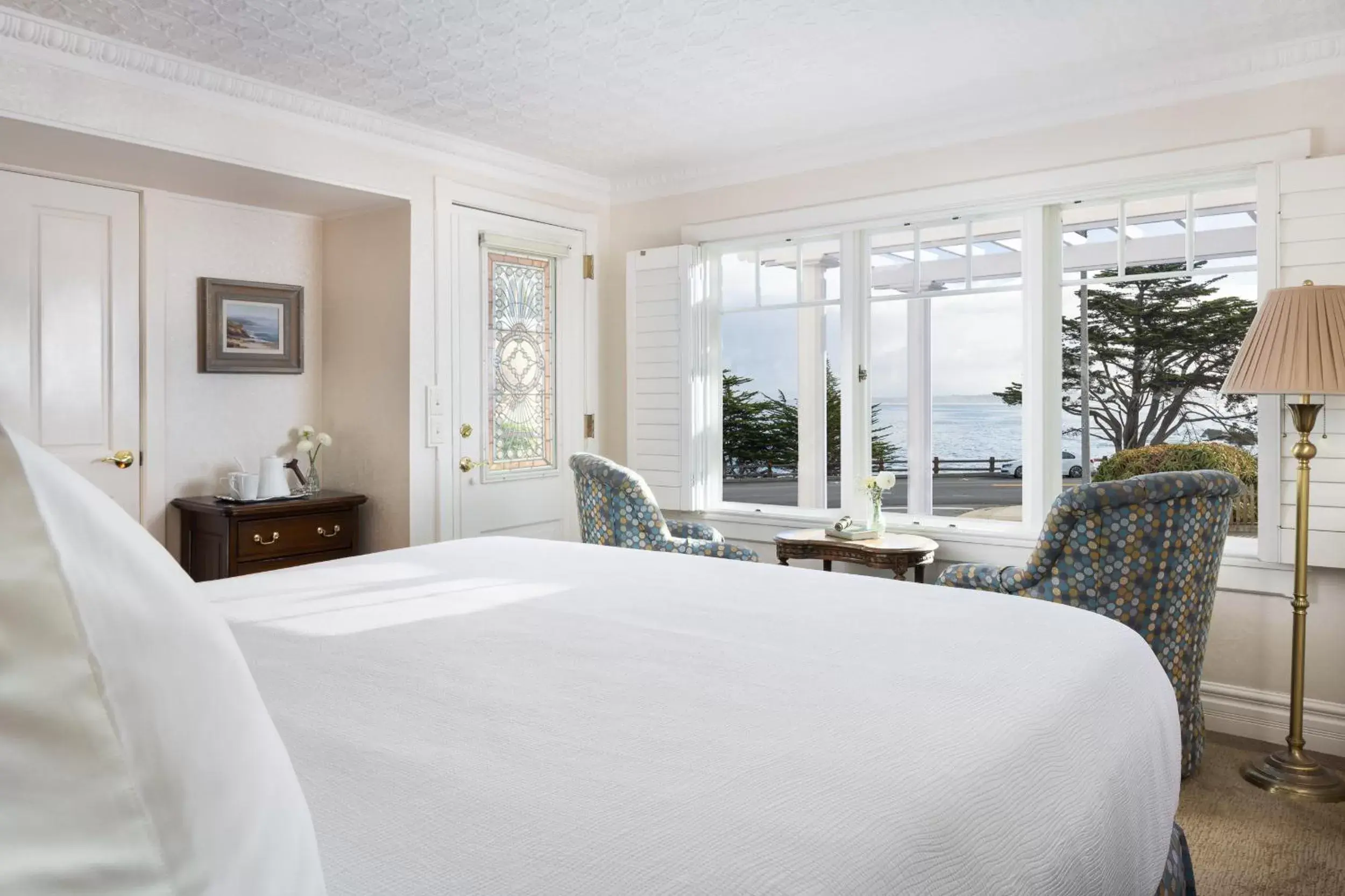 Bedroom, Bed in Seven Gables Inn on Monterey Bay, A Kirkwood Collection Hotel