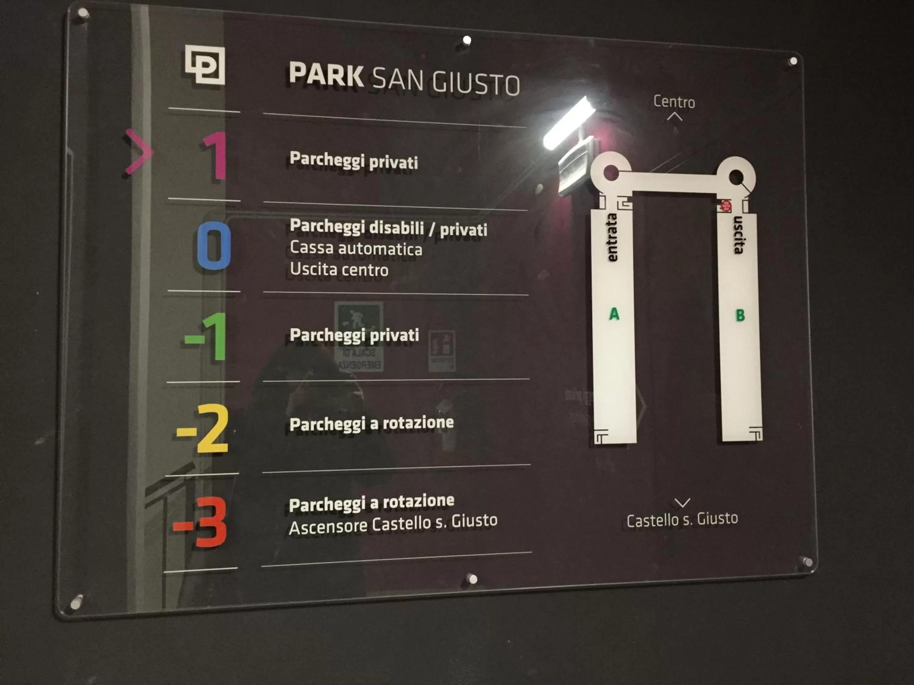 Floor plan in Hotel Coppe Trieste - Boutique Hotel
