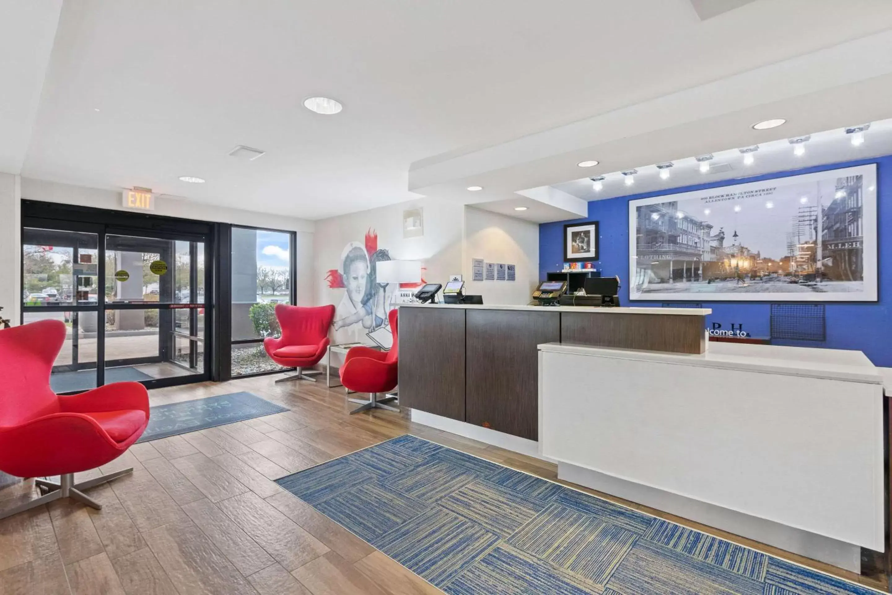Lobby or reception, Lobby/Reception in Allentown Park Hotel, Ascend Hotel Collection