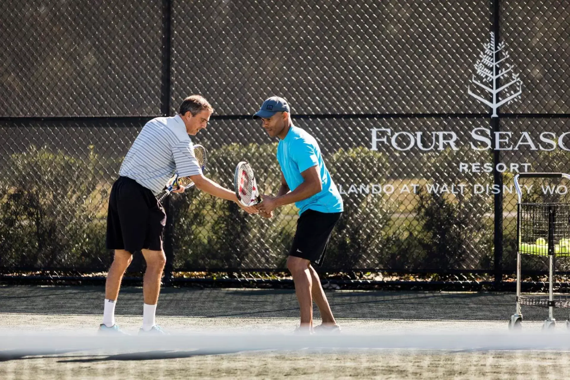 Tennis court in Four Seasons Resort Orlando at Walt Disney World Resort