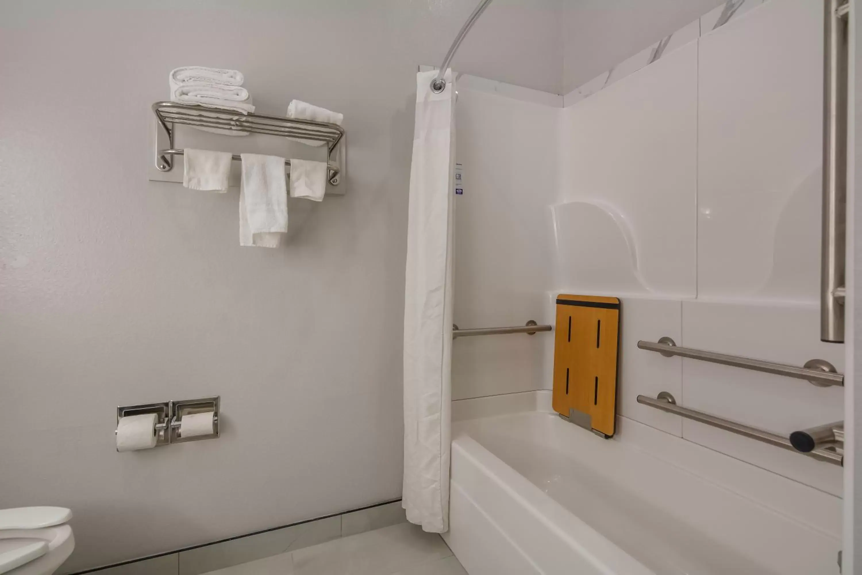 Bathroom in Americas Best Value Inn & Suites Lake Charles at I-210 Exit 5