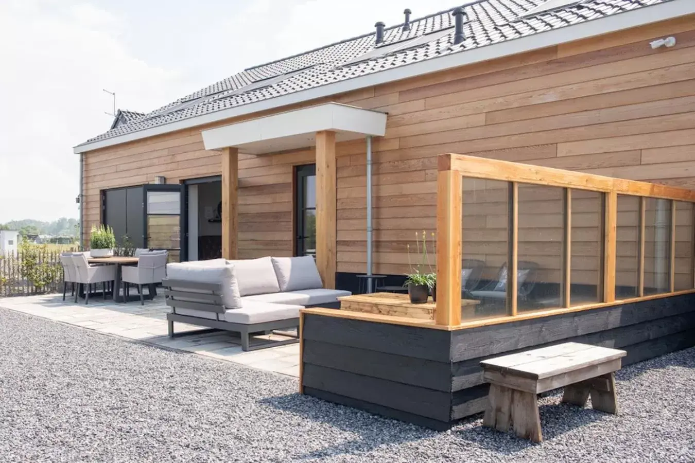 Balcony/Terrace in B&B de Cley