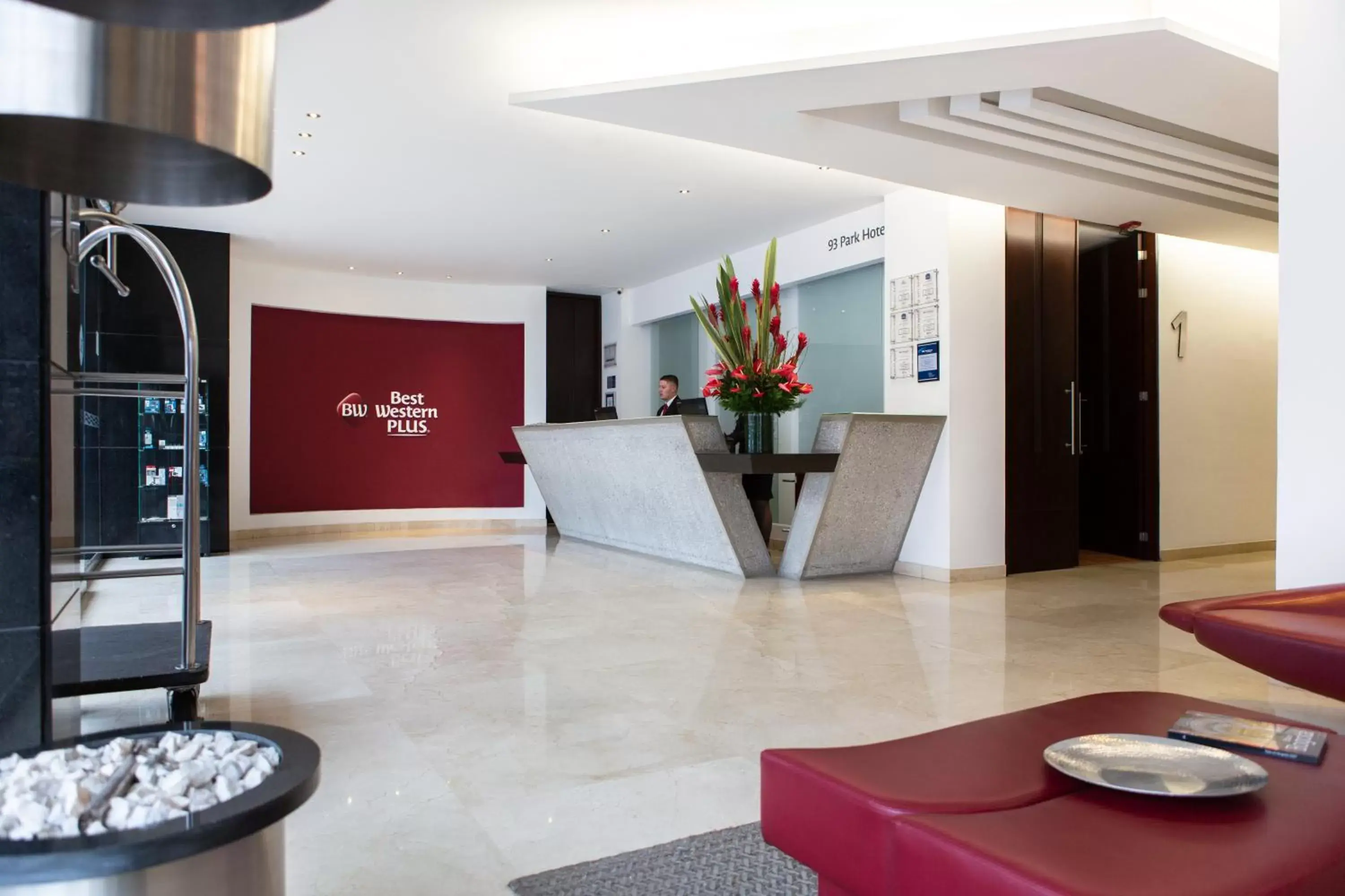 Lobby or reception, Lobby/Reception in Best Western Plus 93 Park Hotel