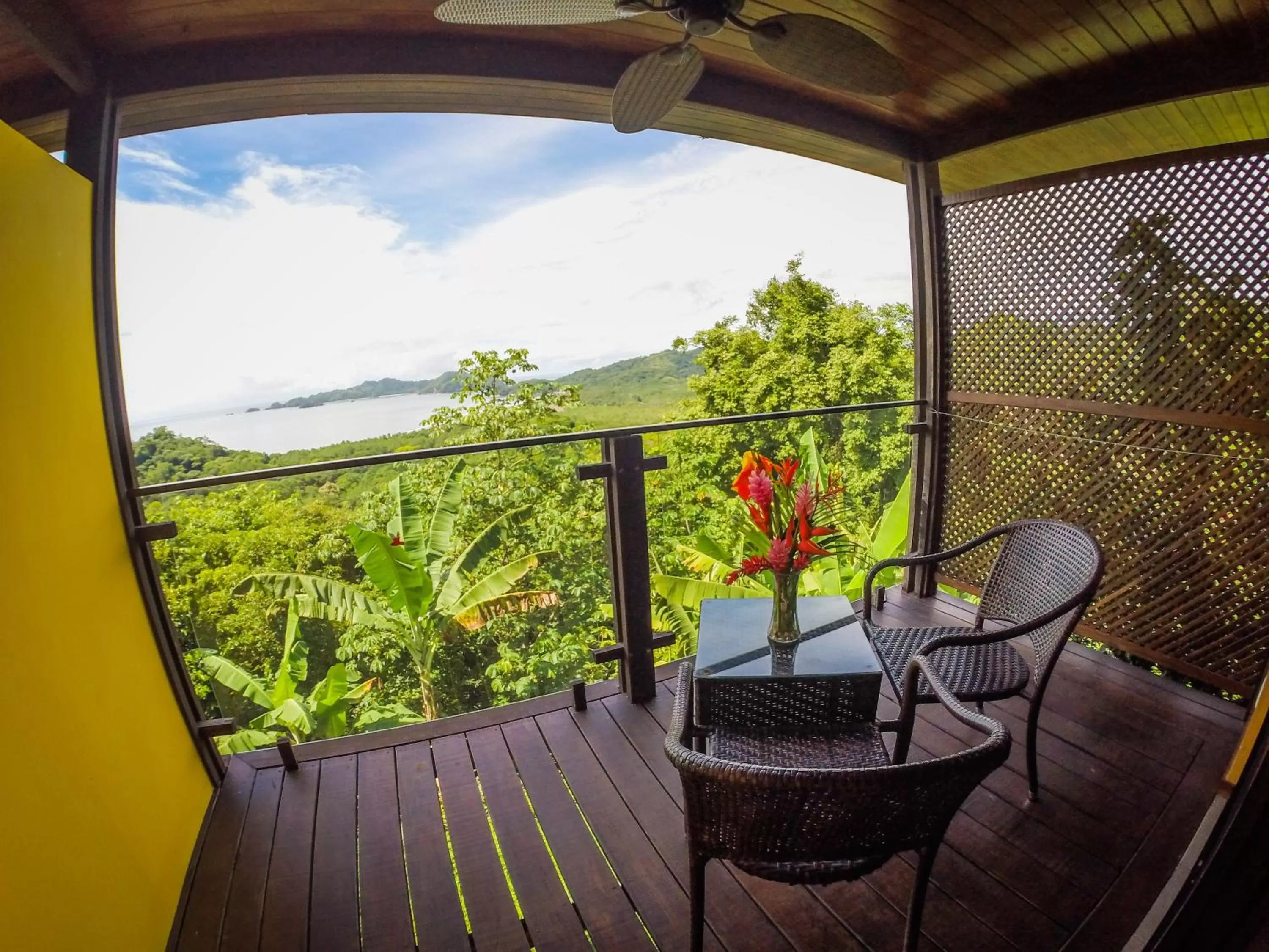 Balcony/Terrace in Eco Boutique Hotel Vista Las Islas Reserva Natural