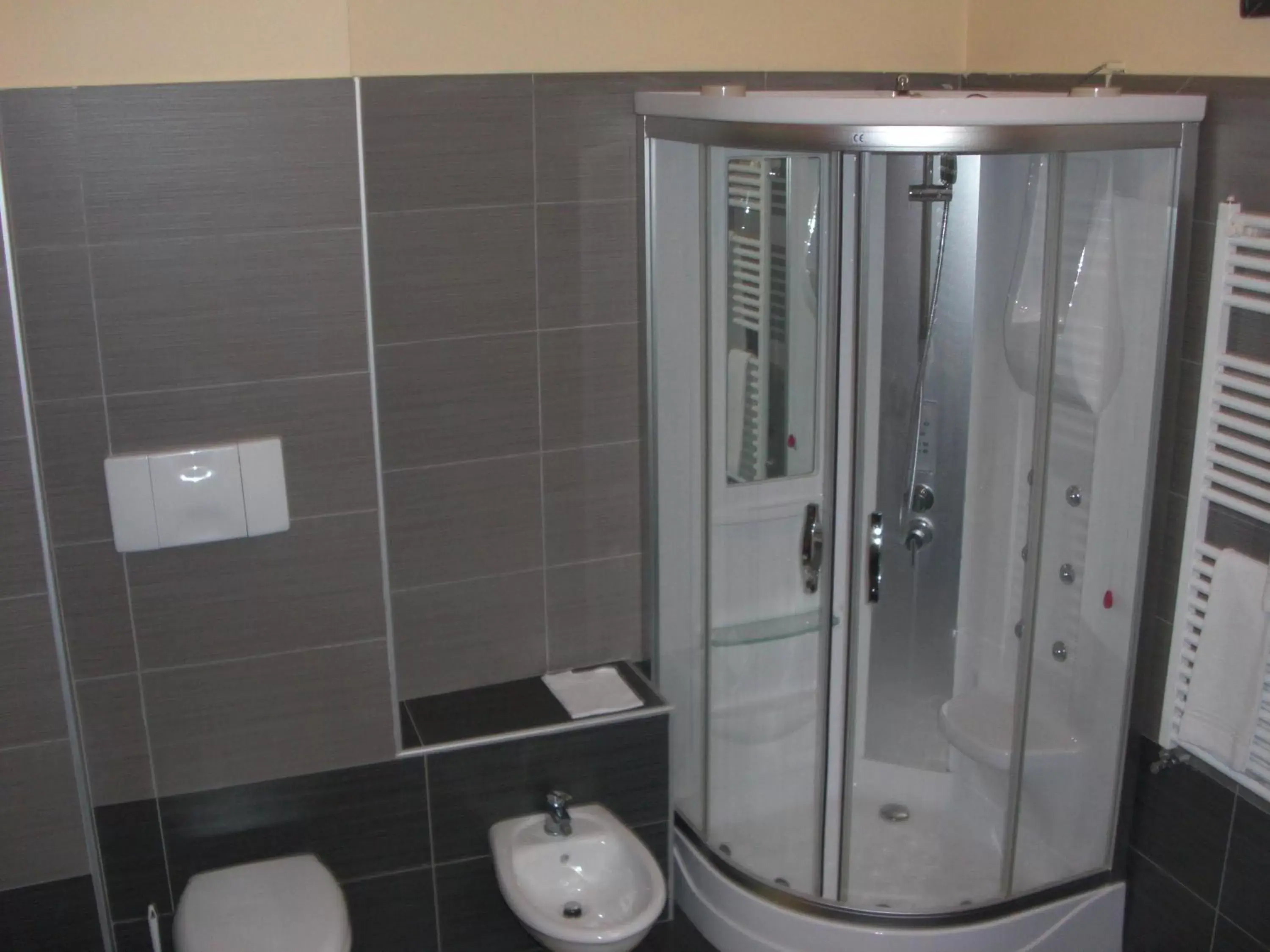 Shower, Bathroom in Hotel Legnano