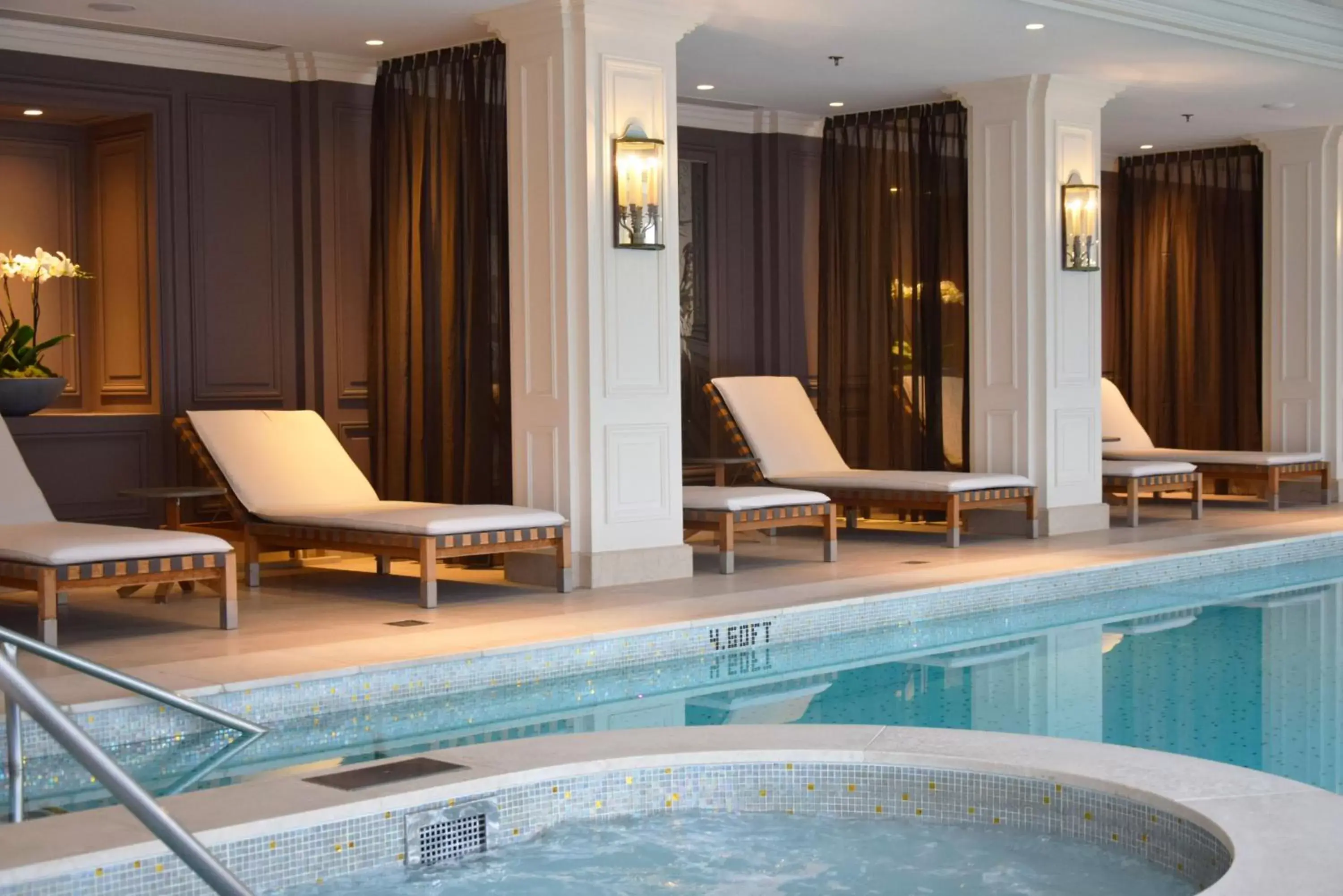 Swimming pool in InterContinental Amstel Amsterdam by IHG Swimming pool in InterContinental Amstel Amsterdam by IHG