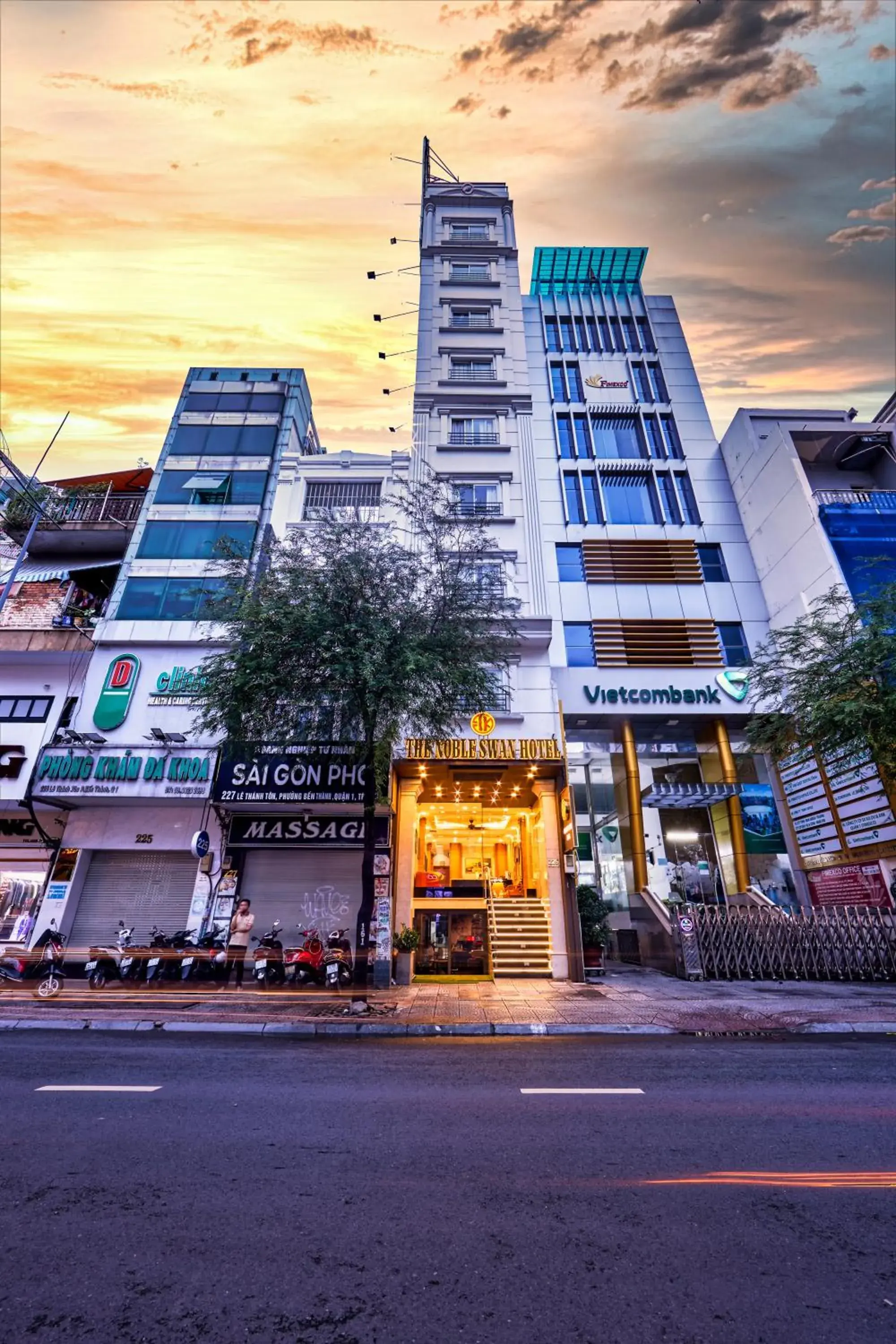 Facade/entrance, Property Building in The Noble Swan Hotel Saigon