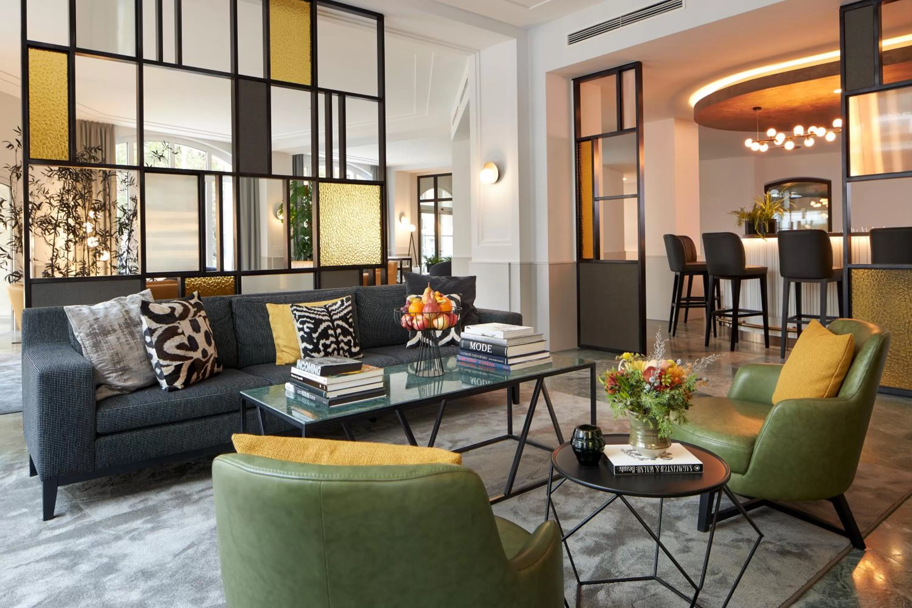 Living room in Classik Hotel Alexander Plaza