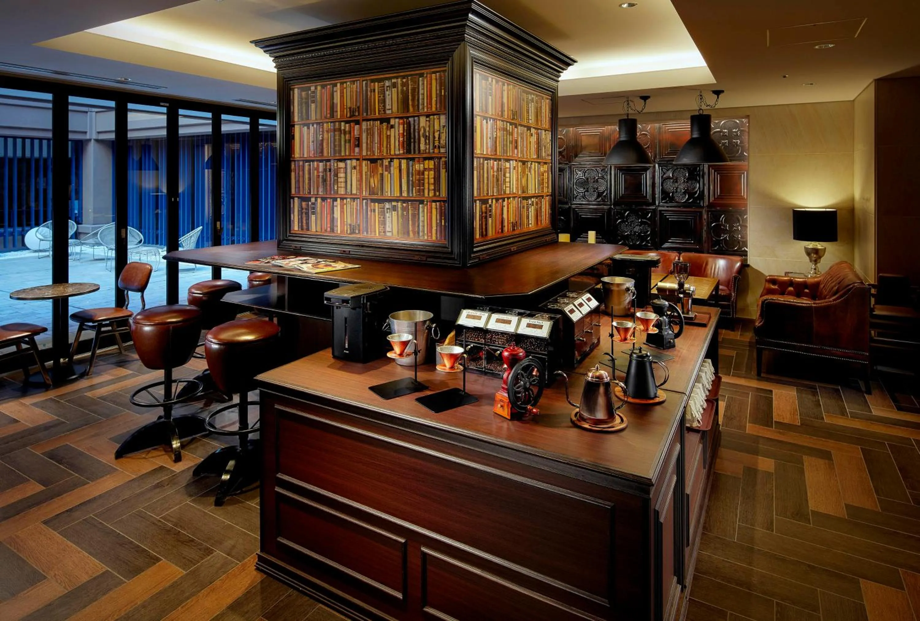 Communal lounge/ TV room in Hotel Villa Fontaine Kobe Sannomiya