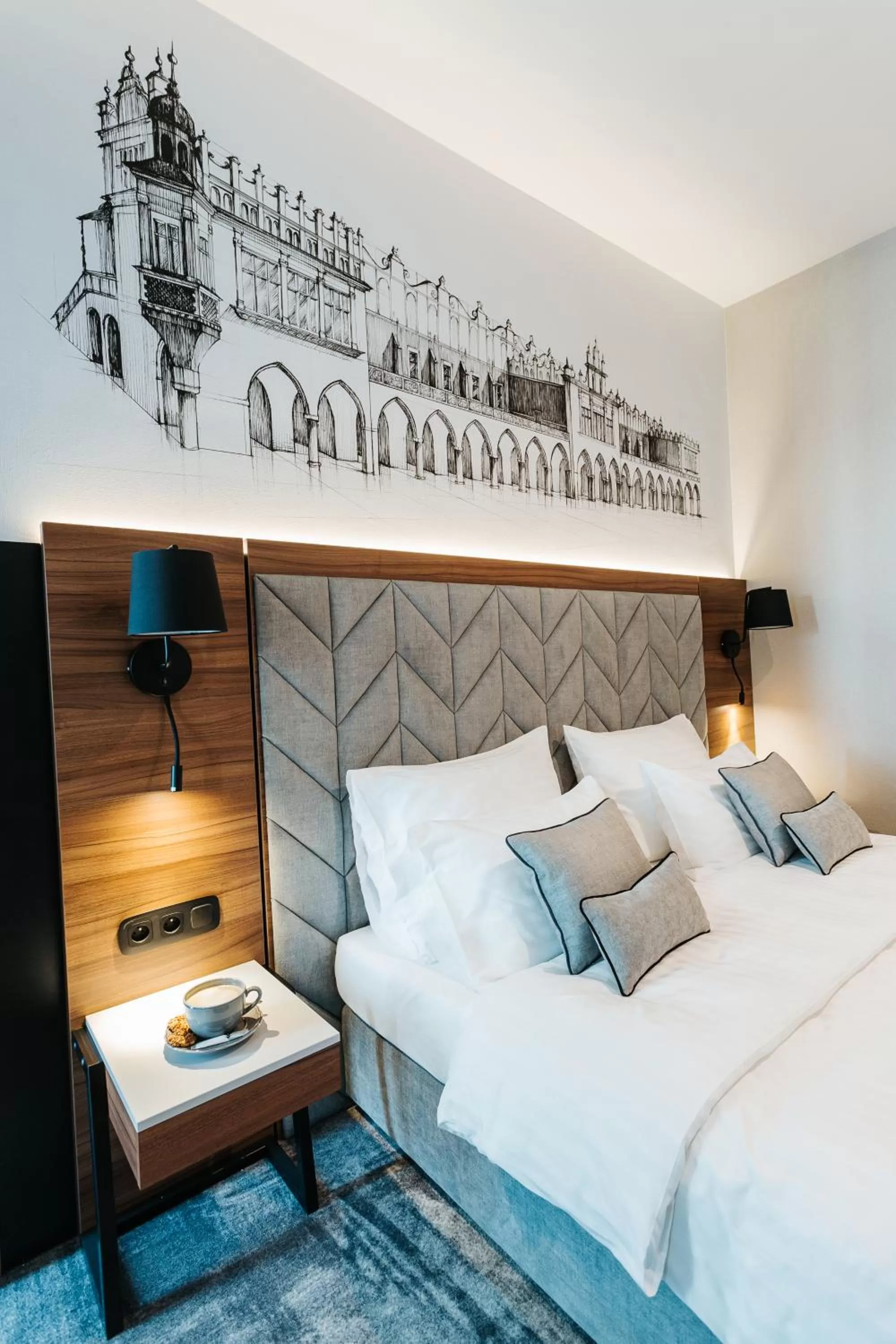 Bed in Focus Hotel Premium Kraków