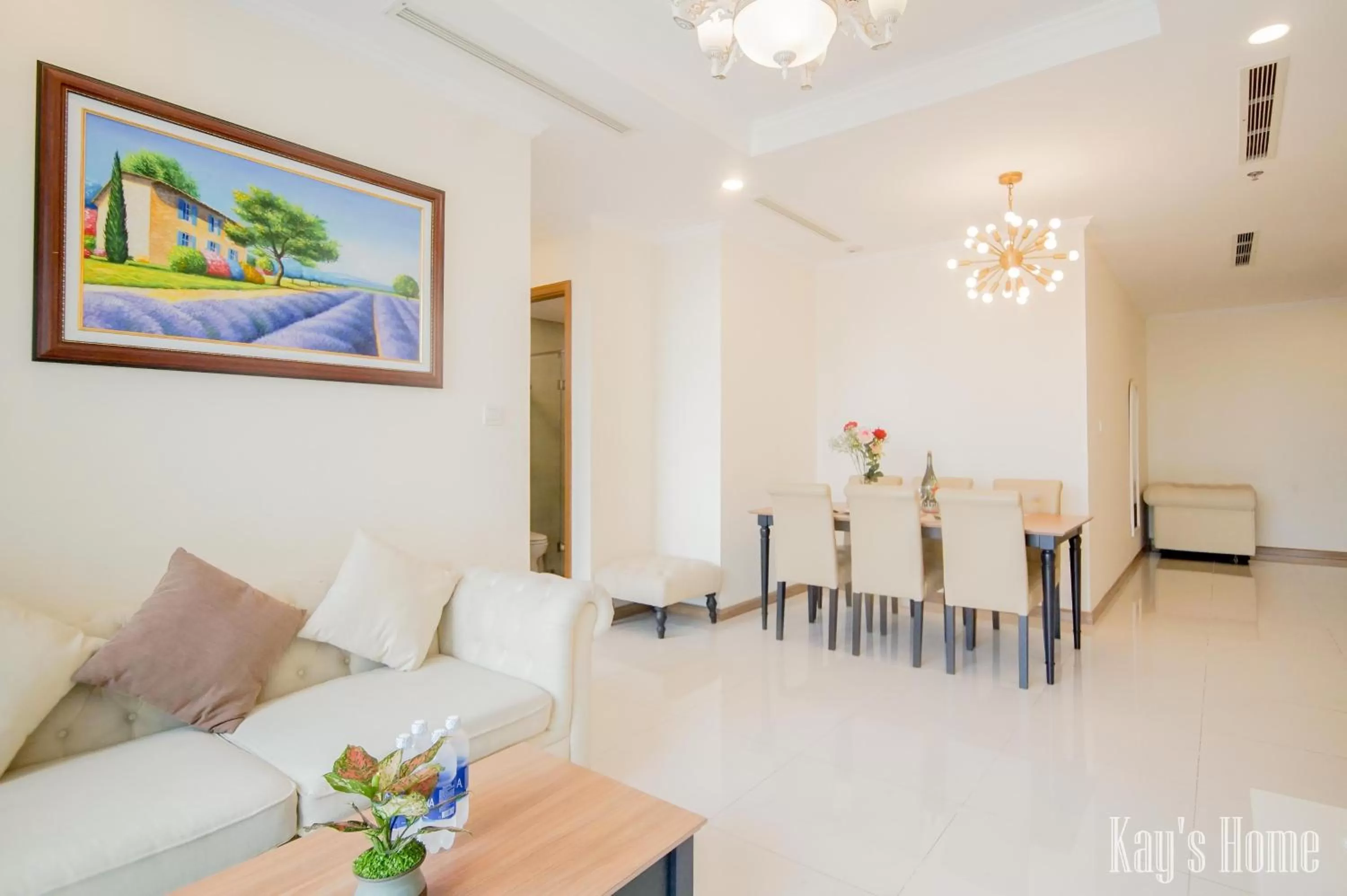 Living room, Seating Area in Vinhomes Central Park-Nice Homes