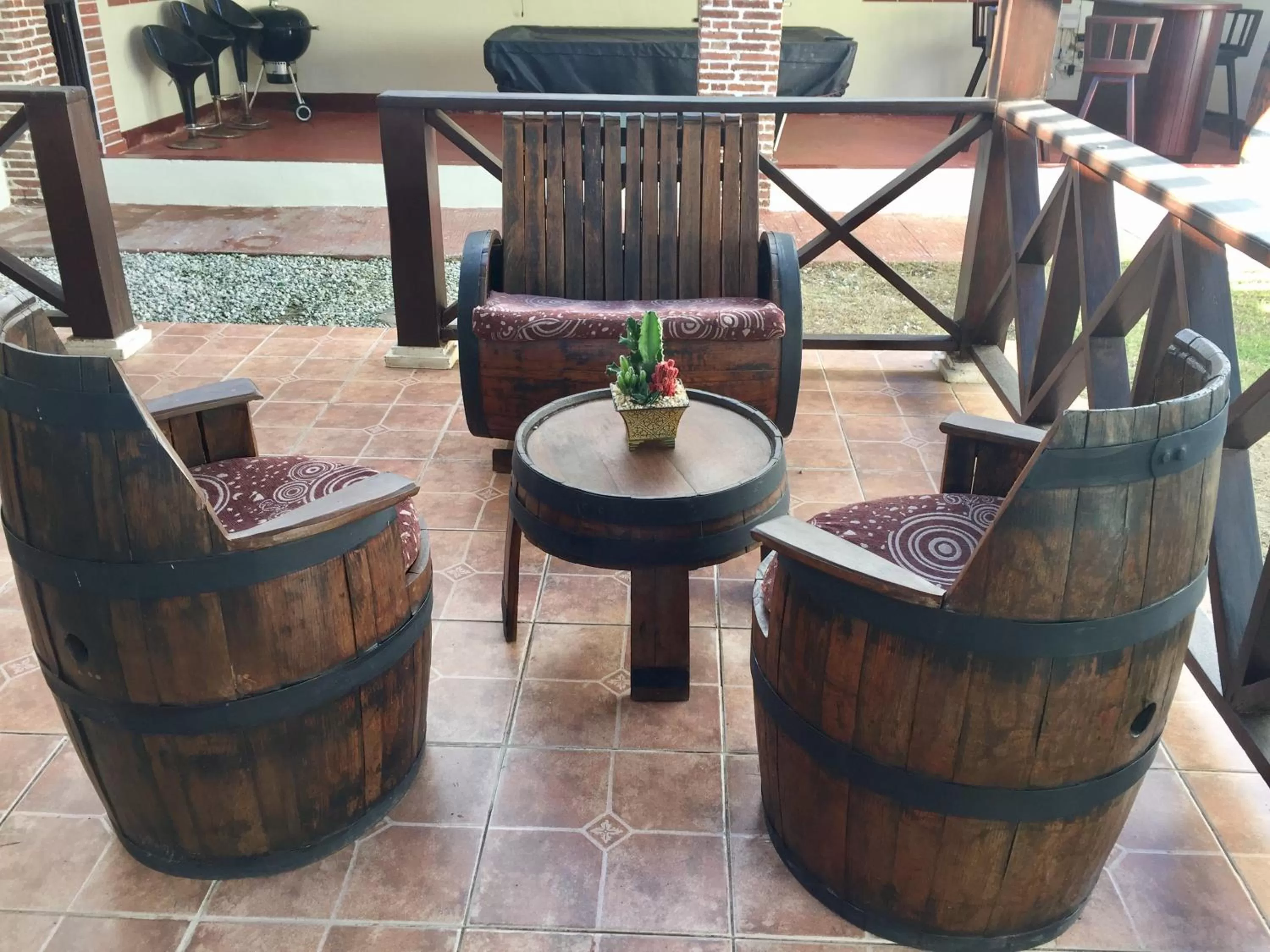 Balcony/Terrace in Hotel Yamilí
