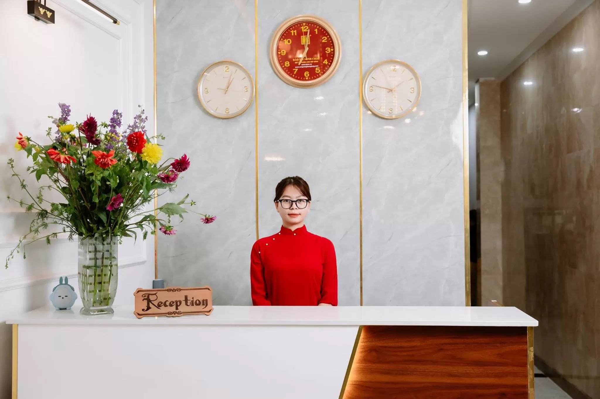 Lobby or reception in Hanoi Sisters Boutique Hotel & Spa & Travel