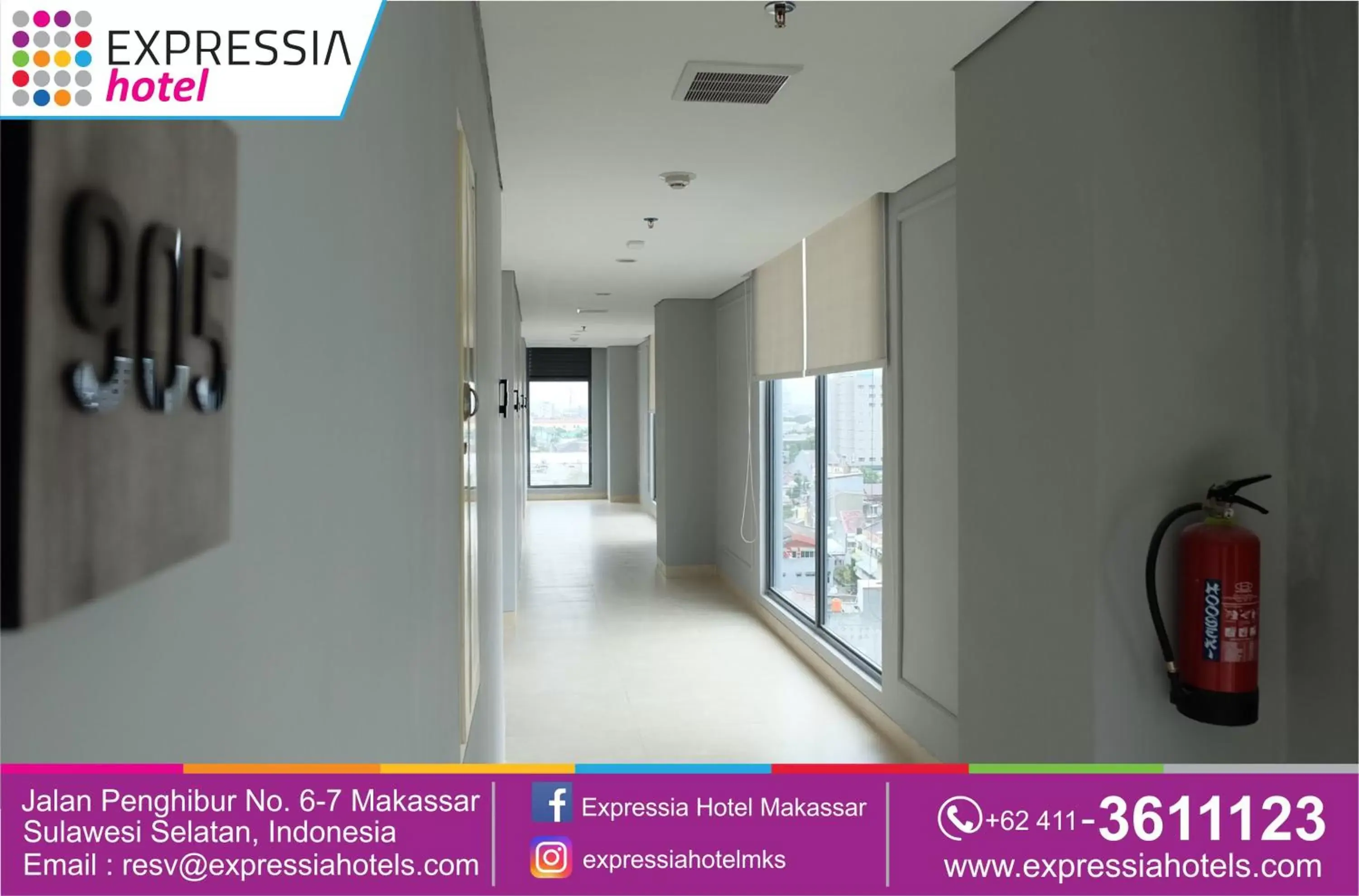Property building in Expressia Hotel Makassar